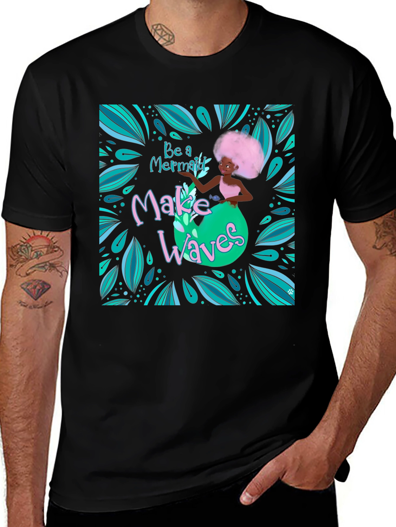 Variant 21 of Be a Mermaid Graphic Tee