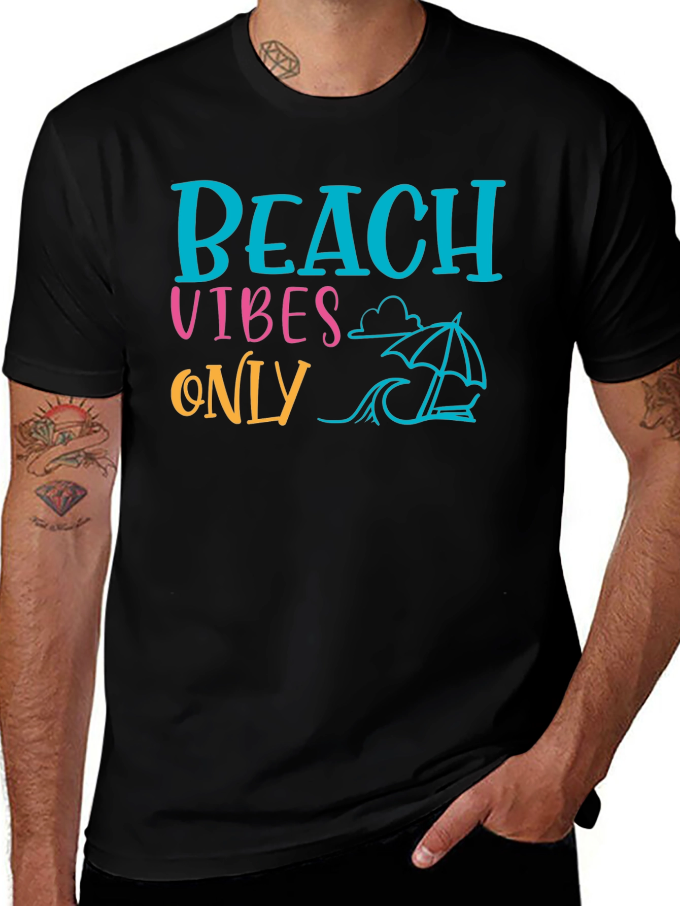 Variant 3 of Beach Vibes Only Graphic Tee