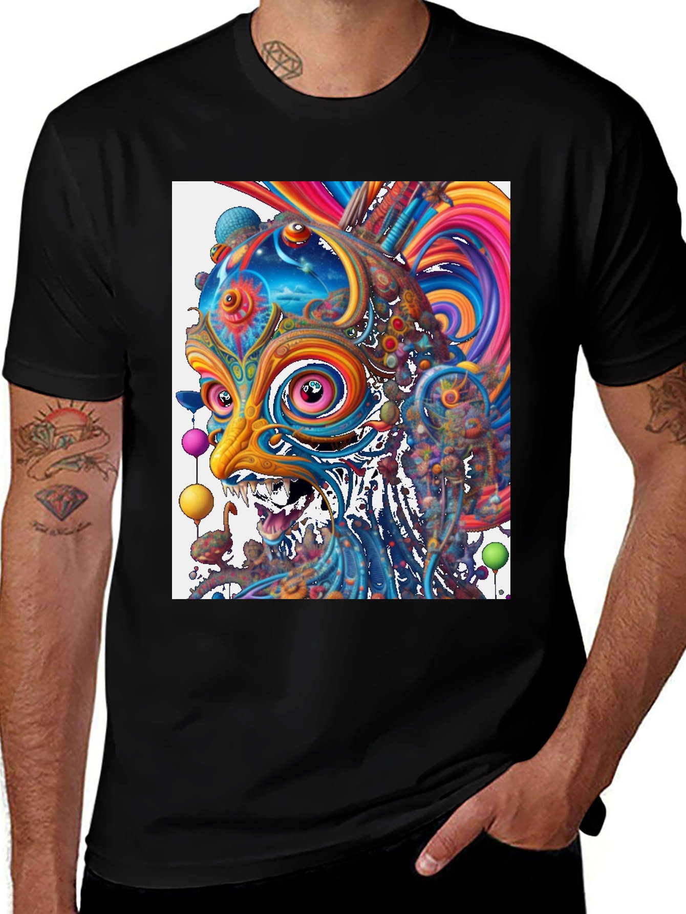 Variant 28 of Psychedelic Art T-Shirt