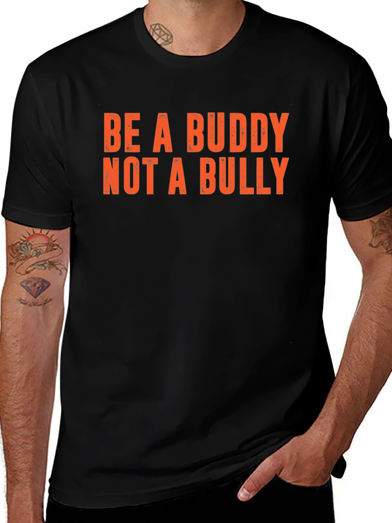 Variant 25 of Be A Buddy Not A Bully Graphic Tee