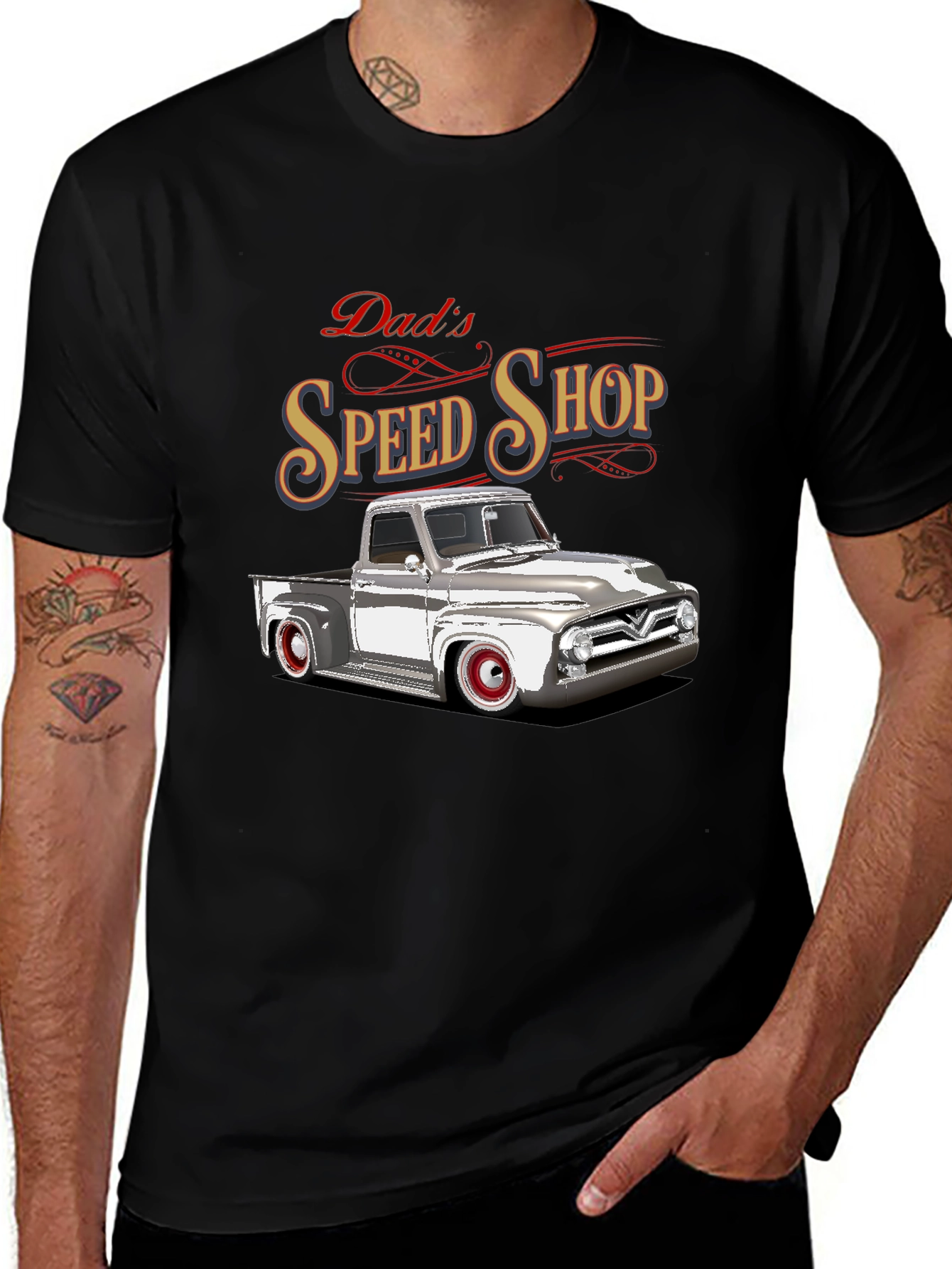 Dad's Speed Shop Graphic Tee