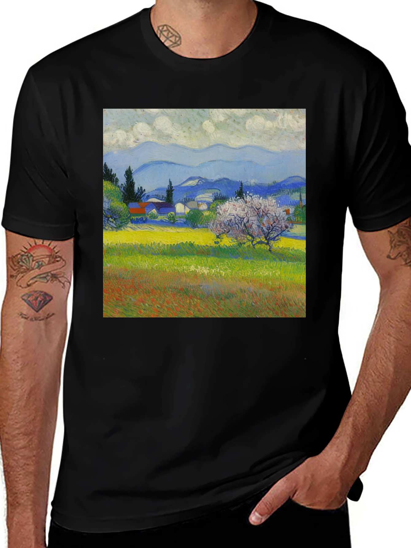 Variant 30 of Vincent Van Gogh Almond Blossom T-Shirt