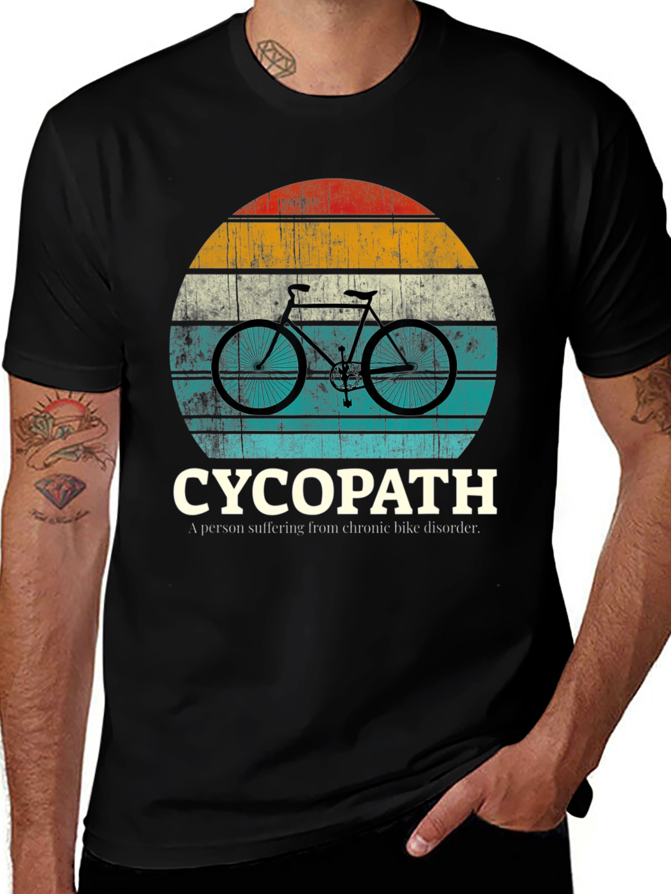 Variant 28 of Cycopth T-Shirt - Bike Disorder Tee