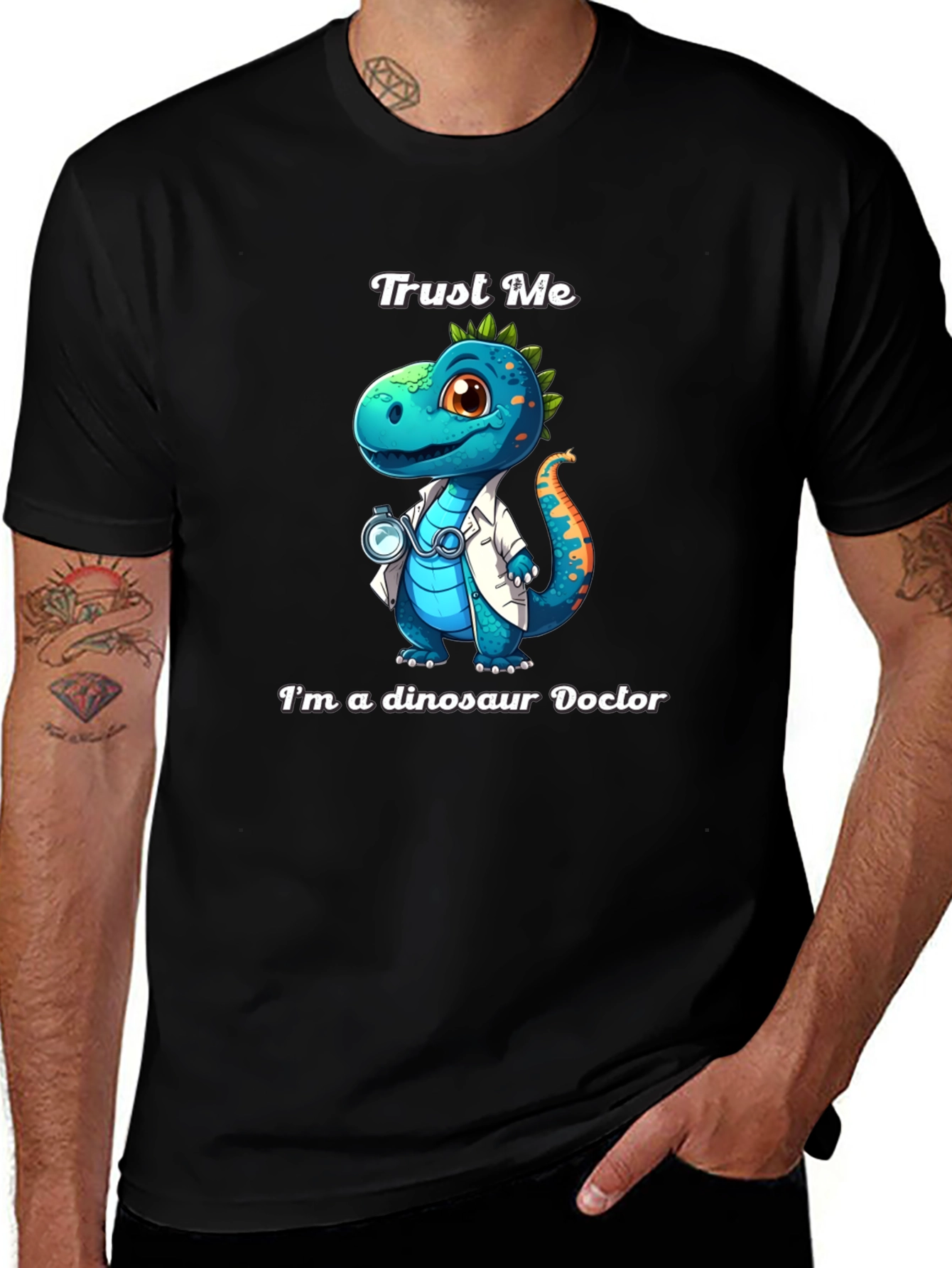 Variant 22 of Trust Me I'm a Dinosaur Doctor T-Shirt
