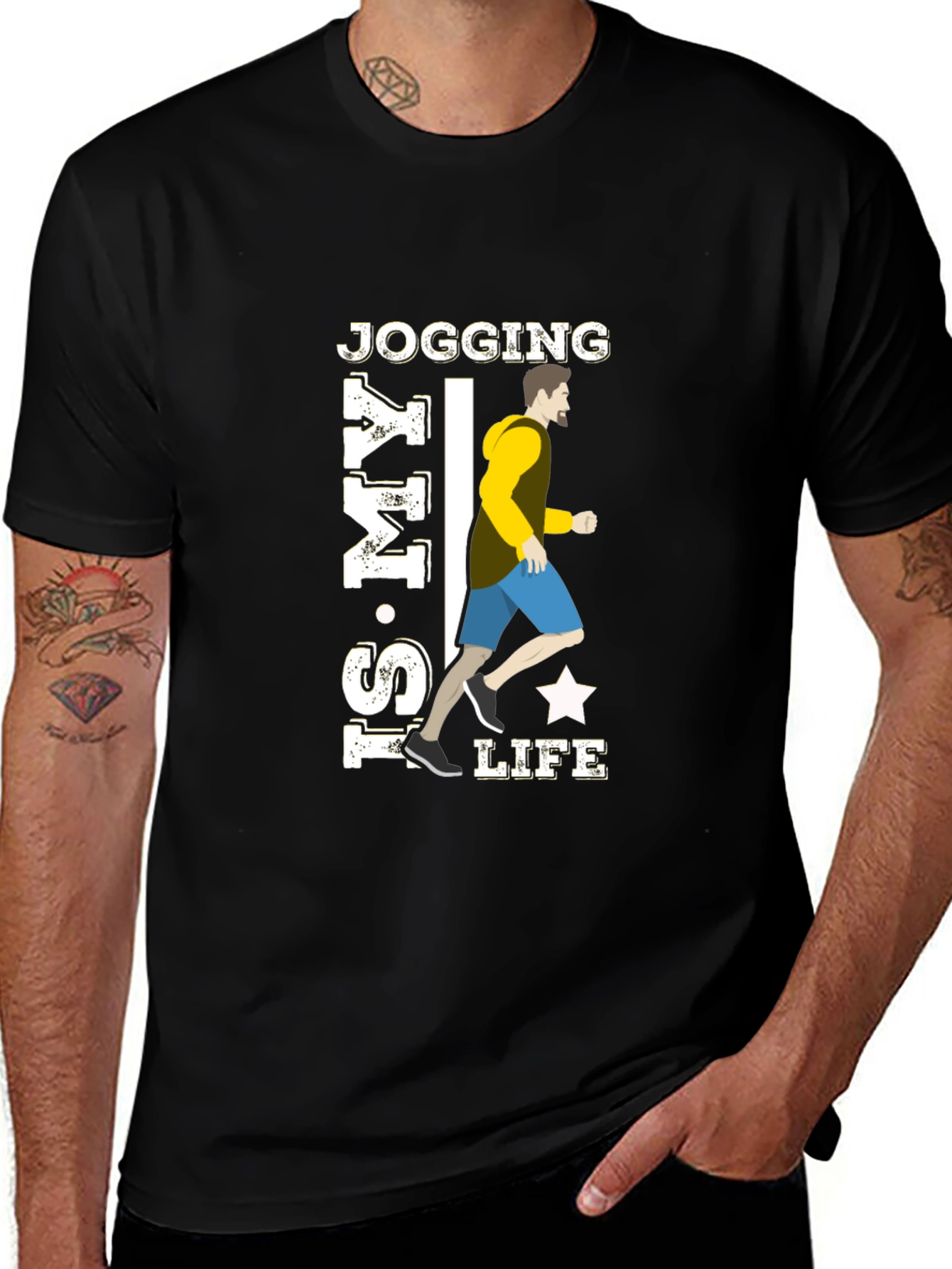 Variant 28 of Jogging is My Life T-Shirt