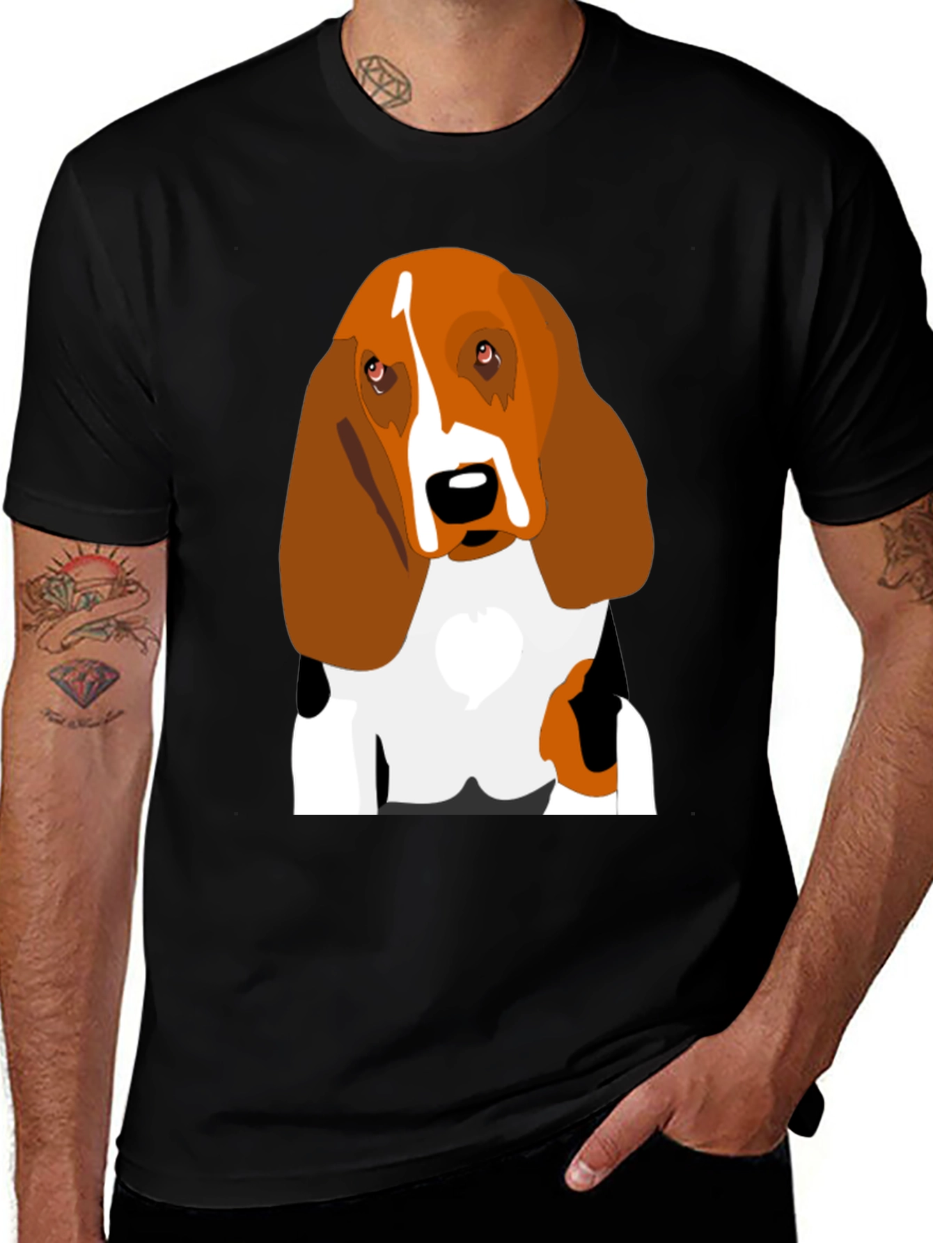 Dog Graphic Tee - Casual Comfort