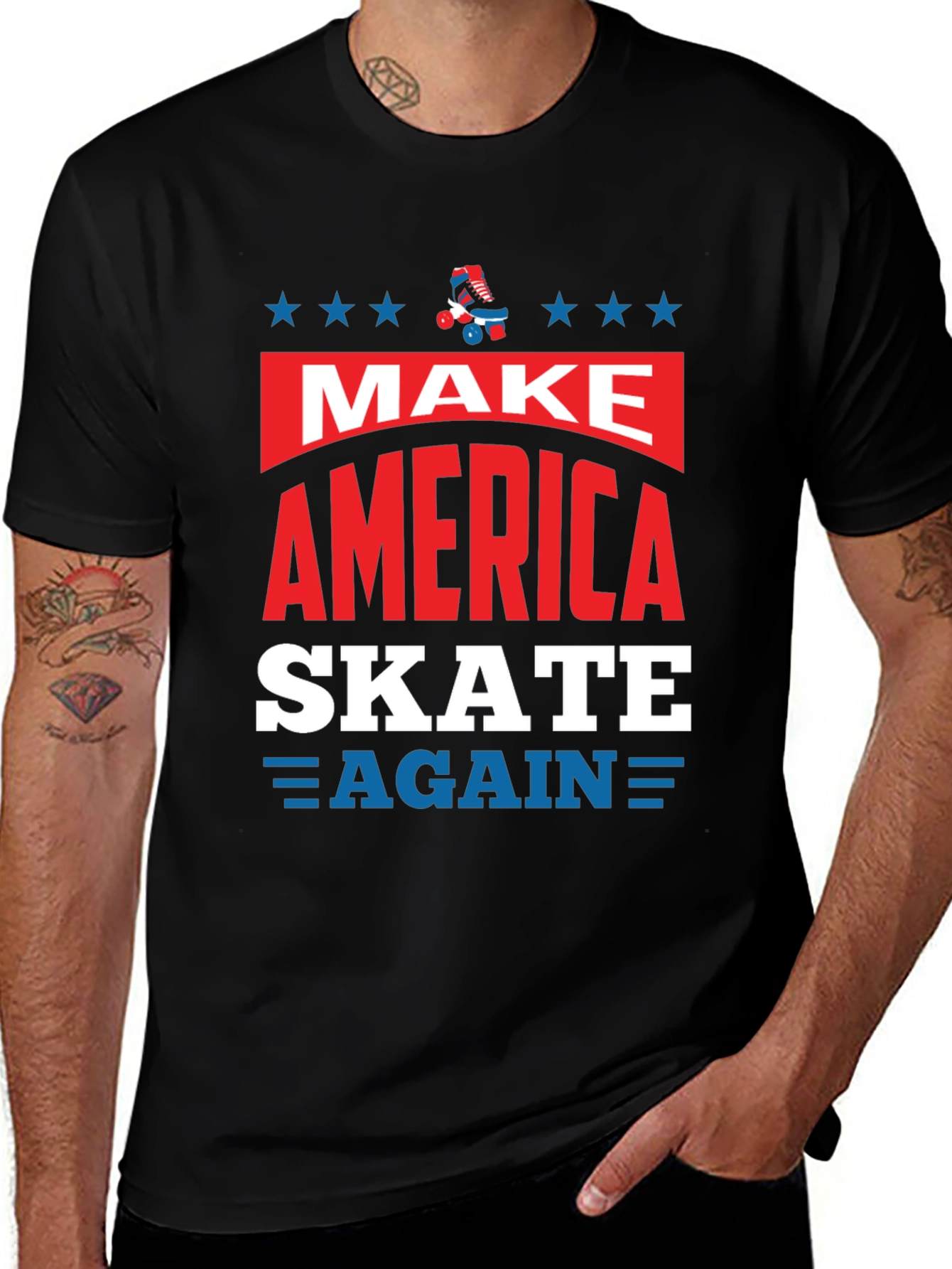 Variant 16 of Make America Skate Again T-Shirt