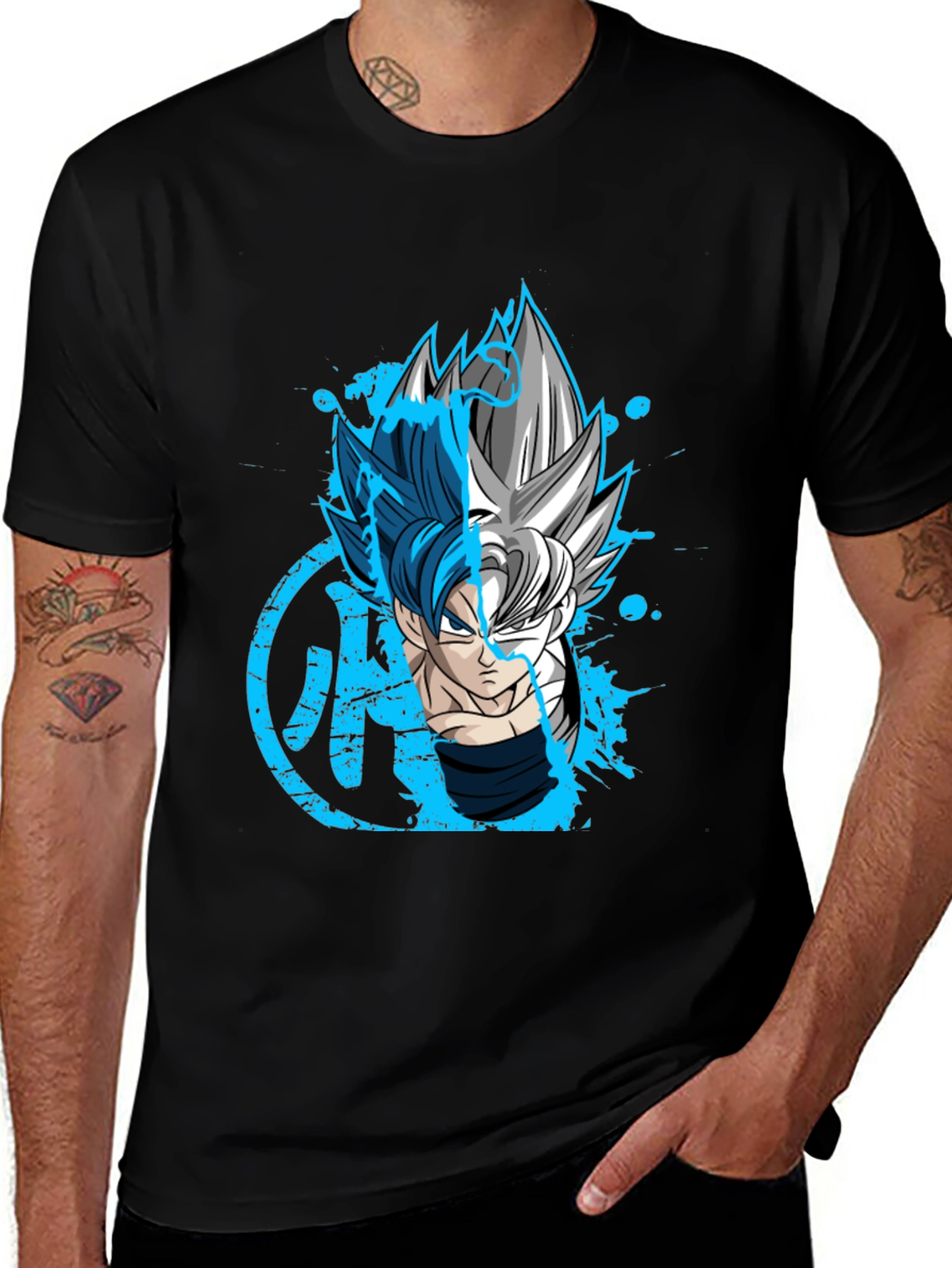 Dragon Ball Z Goku T-Shirt - Black Anime Tee