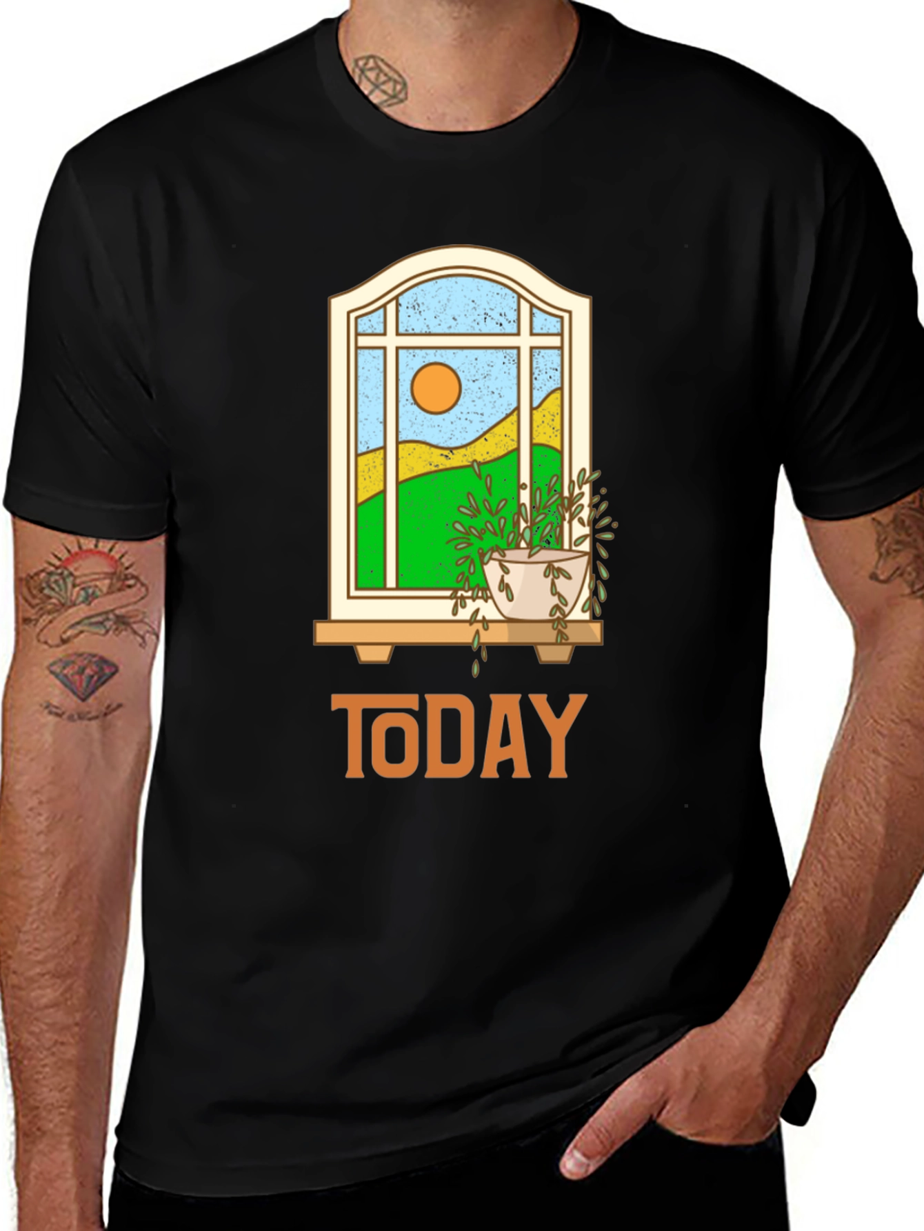 Variant 17 of Today Window Graphic T-Shirt