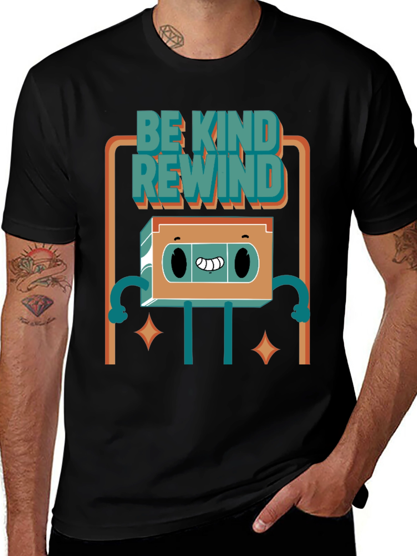 Variant 20 of Be Kind Rewind Graphic Tee