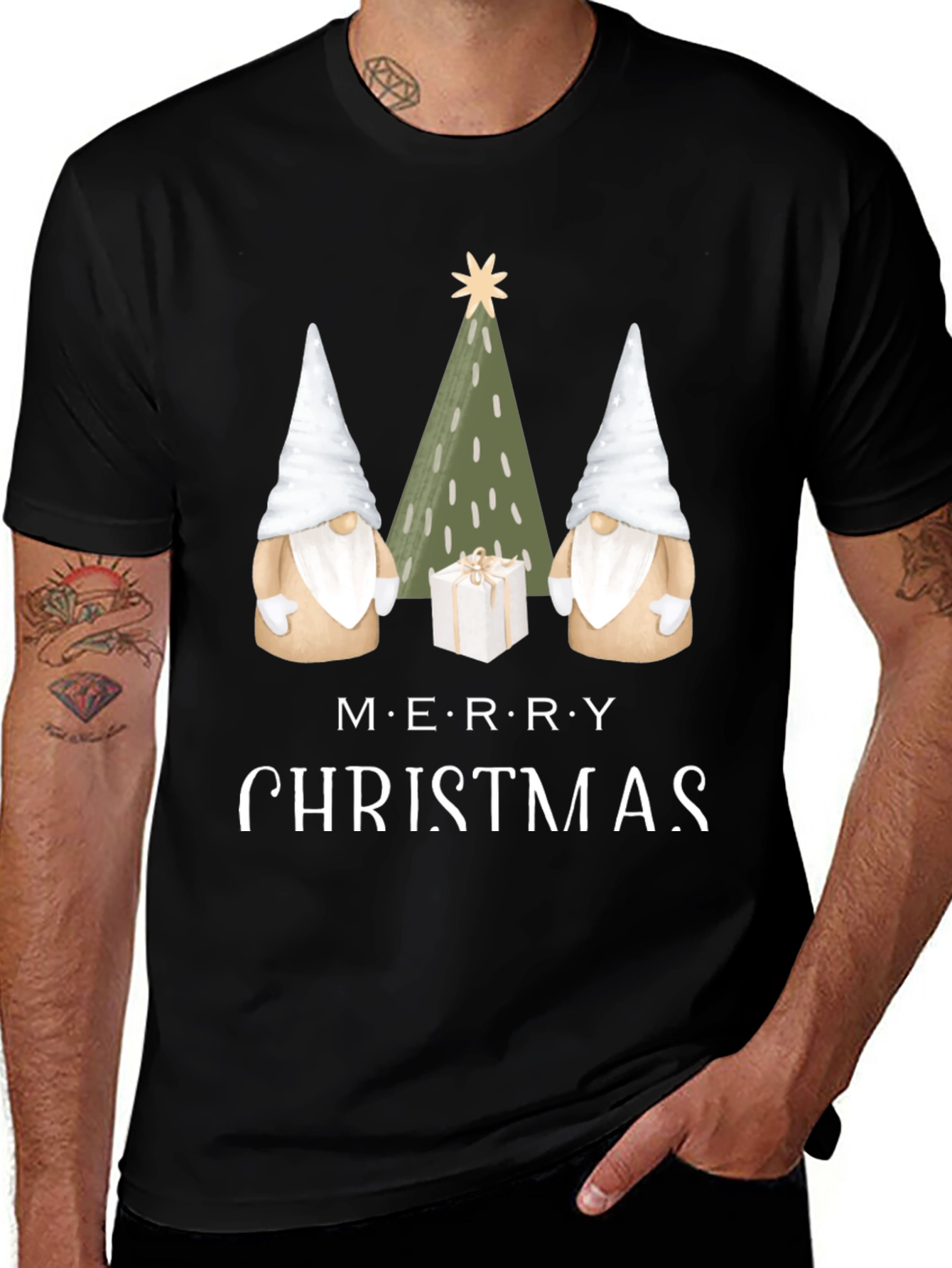Merry Christmas Gnome T-Shirt