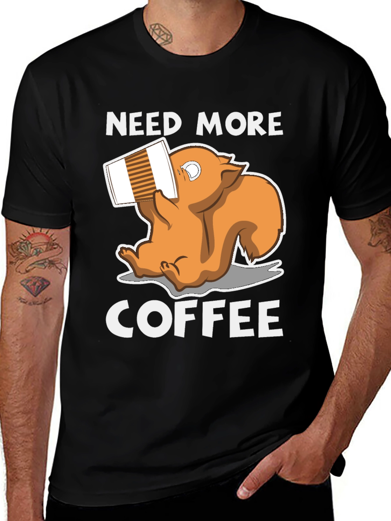 Variant 10 of Need More Coffee T-Shirt
