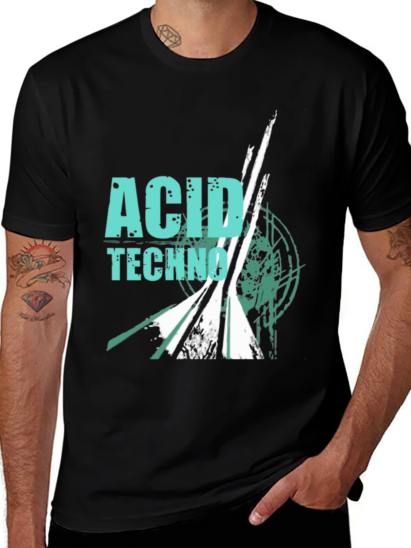 Variant 9 of Acid Techno Graphic Tee