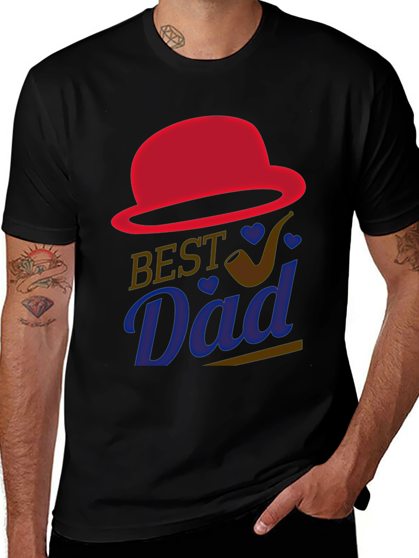 Variant 14 of Best Dad Ever Graphic Tee - Father's Day Gift