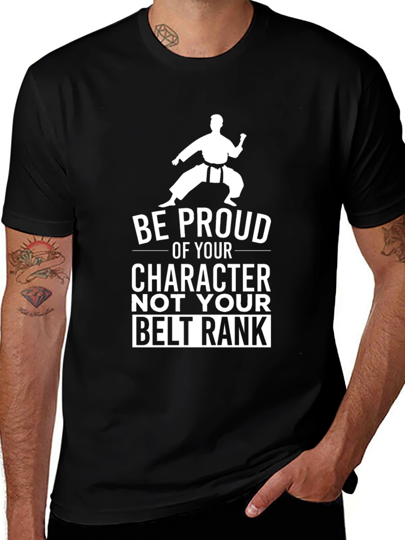 Variant 15 of Be Proud Character Karate T-Shirt