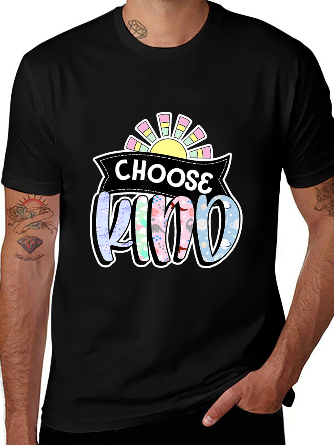 Variant 26 of Choose Kind Graphic Tee - Unisex Soft Style