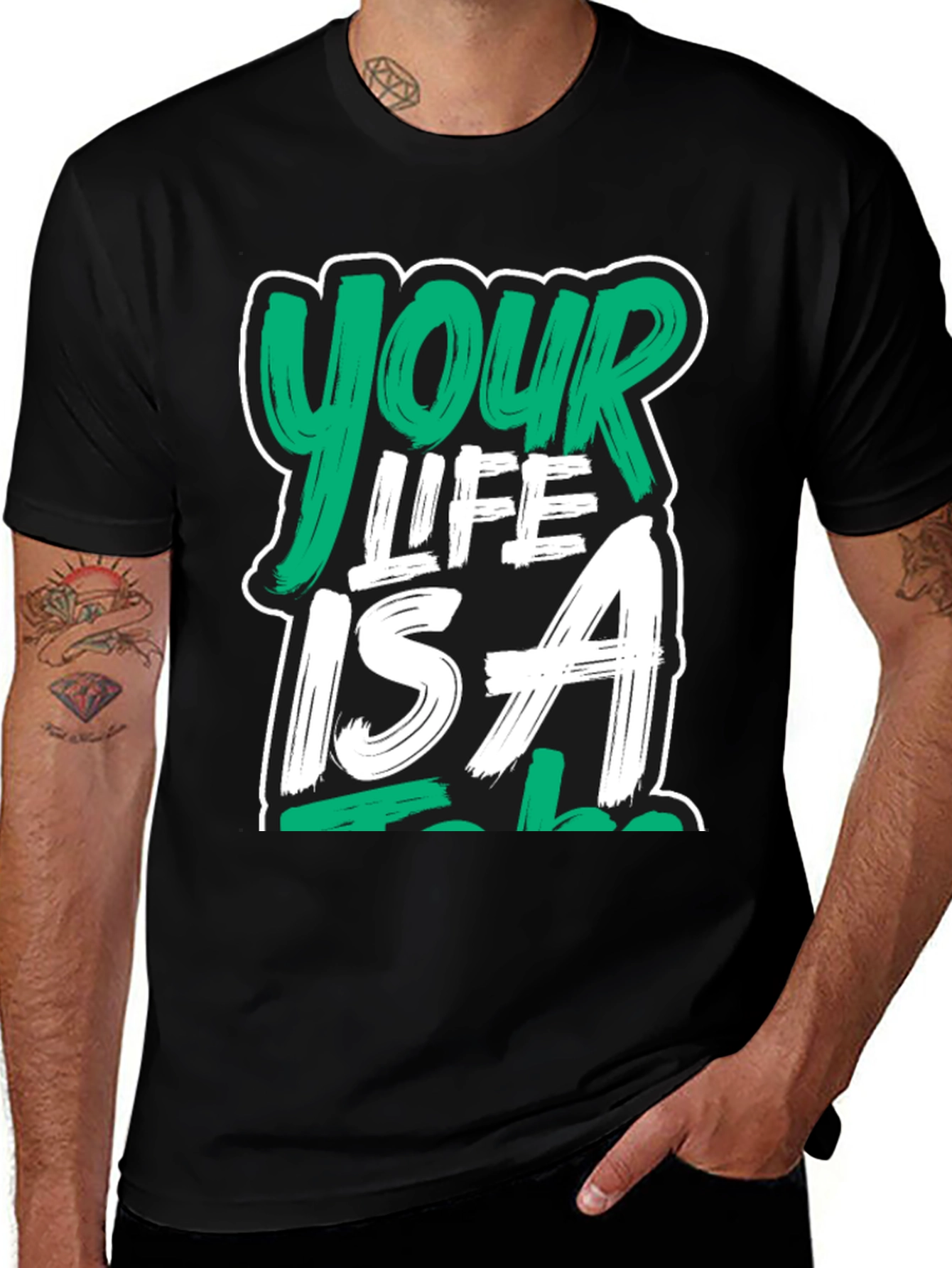 Variant 8 of Your Life is A Joke T-Shirt - Funny Sarcastic Tee