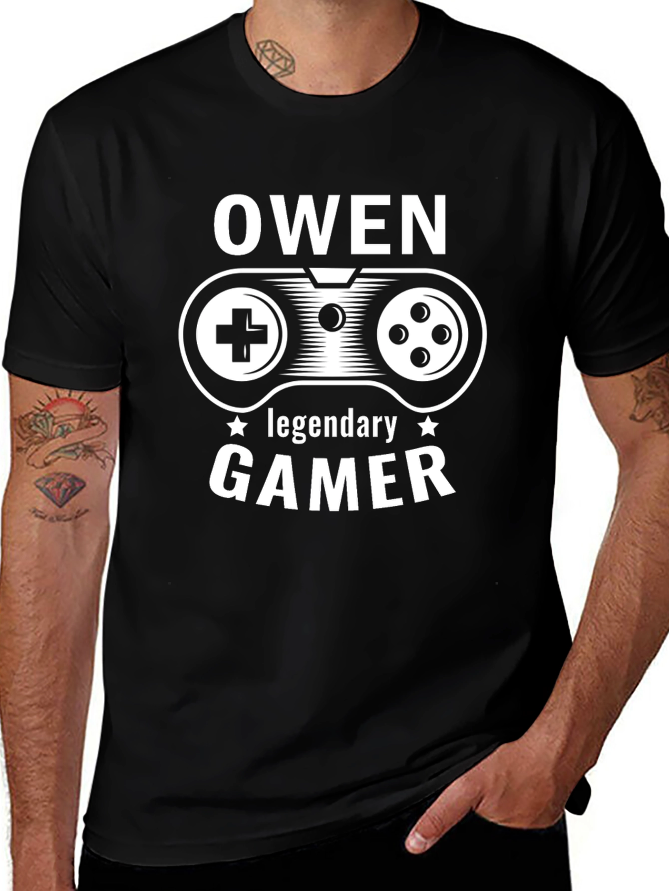 Owen Legendary Gamer T-Shirt - Black