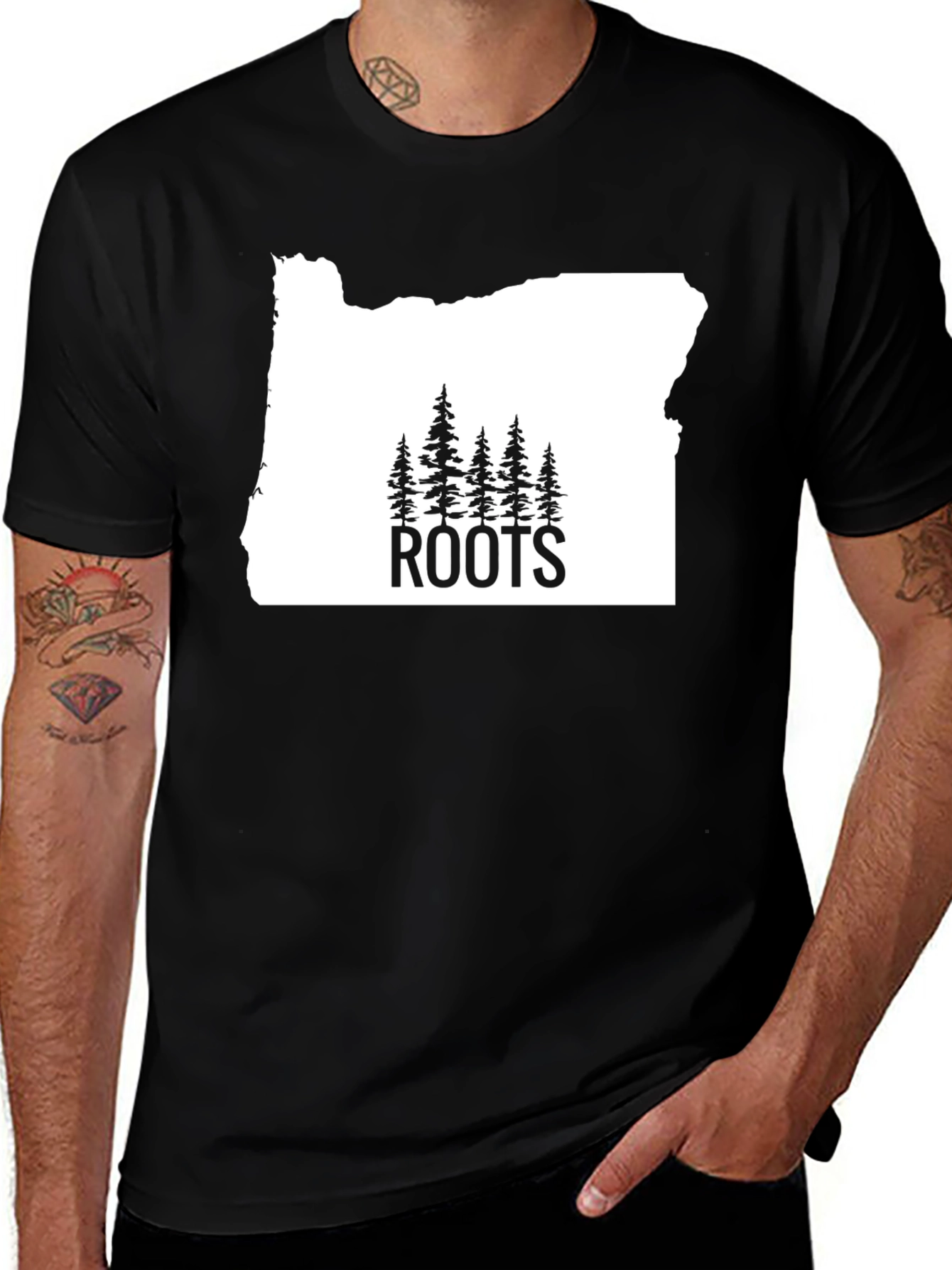Oregon Roots Graphic T-Shirt