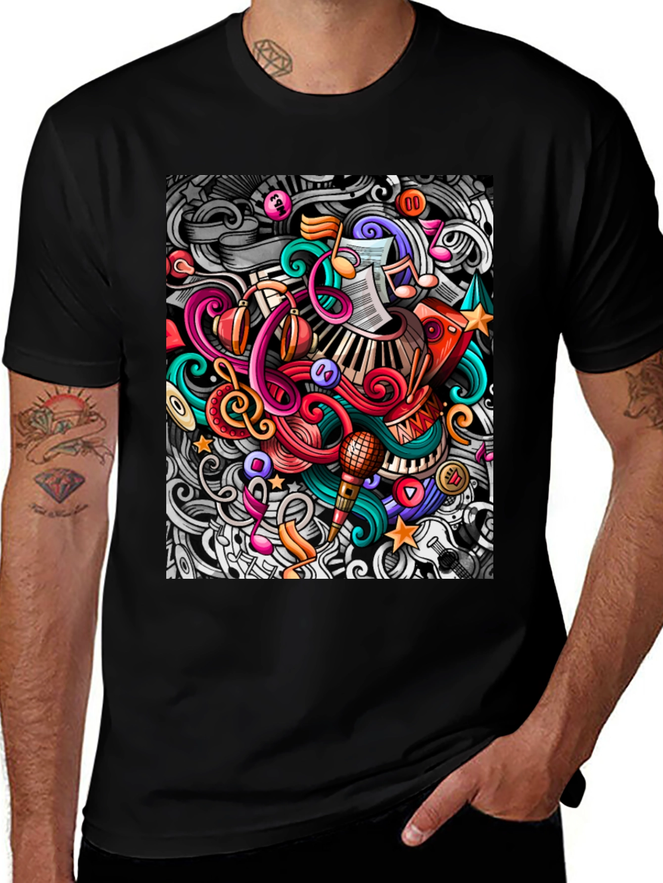 Variant 26 of Music Lover's Graphic Tee