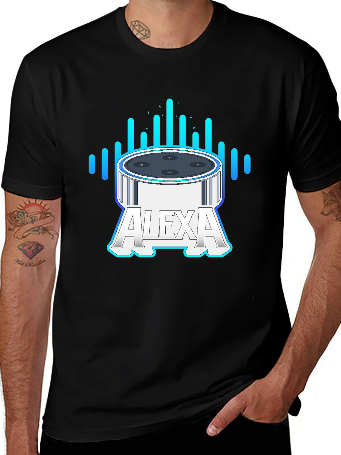 Variant 6 of Alexa Inspired Graphic T-Shirt