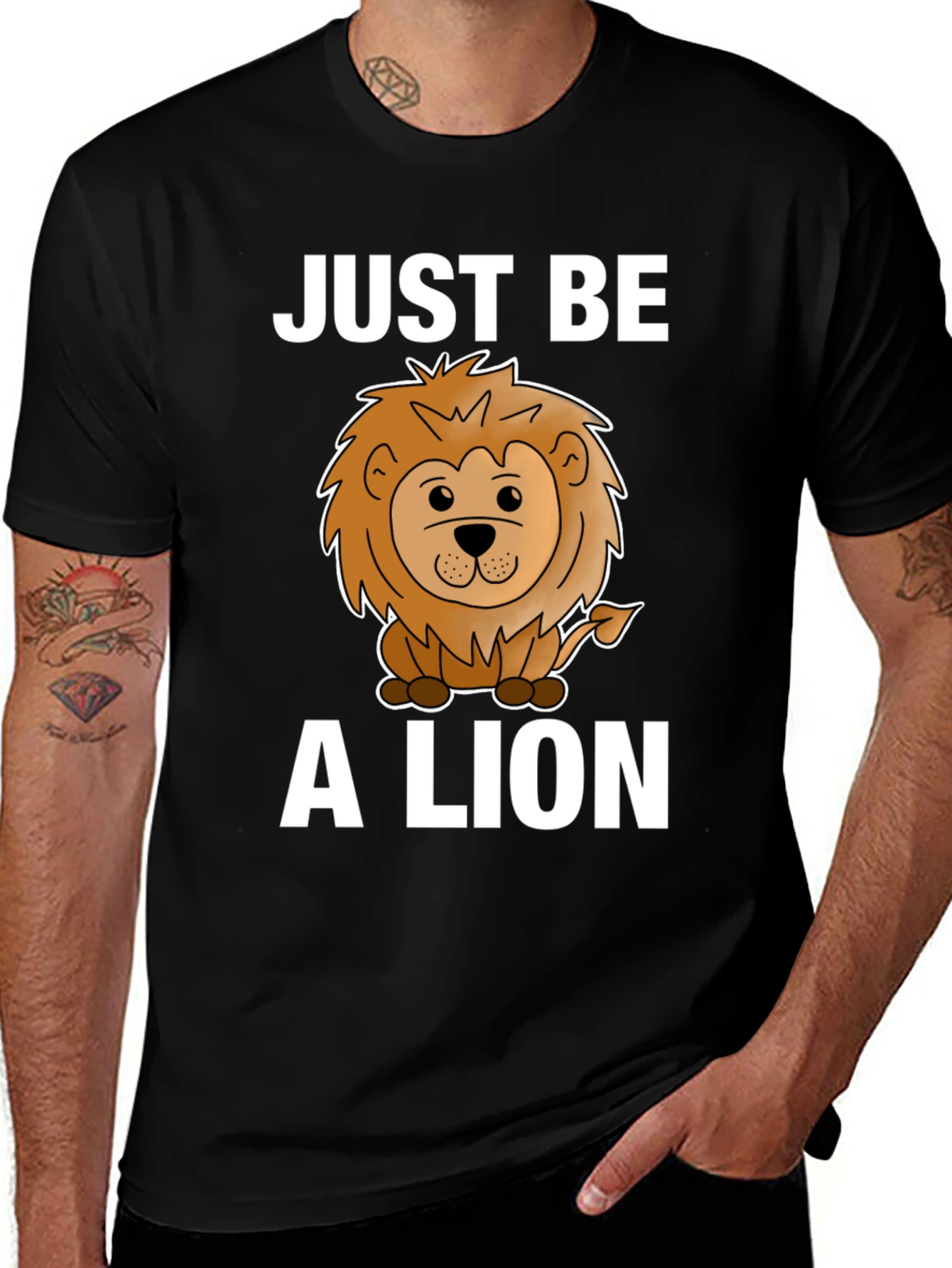 Variant 23 of Just Be a Lion Graphic Tee