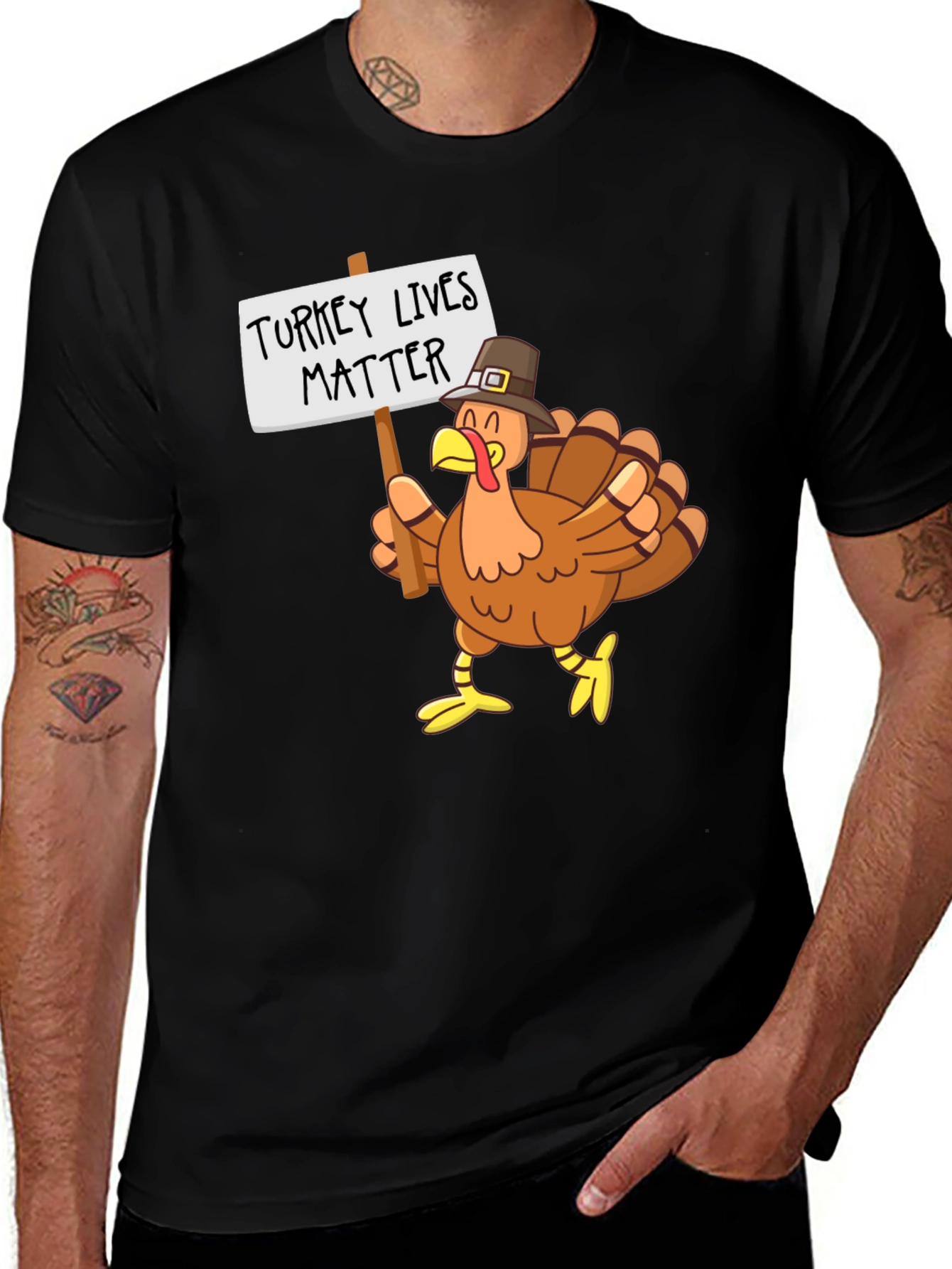 Variant 28 of Turkey Lives Matter Graphic T-Shirt