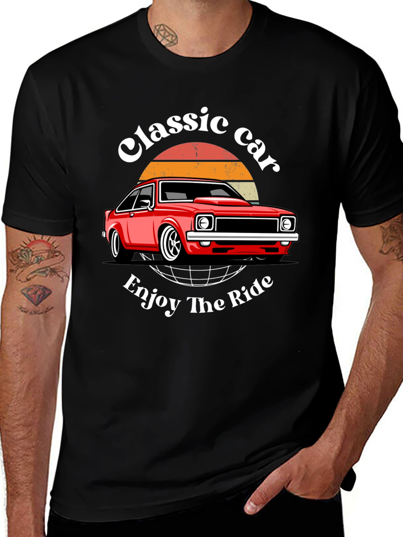 Variant 11 of Classic Car T-Shirt - Enjoy The Ride