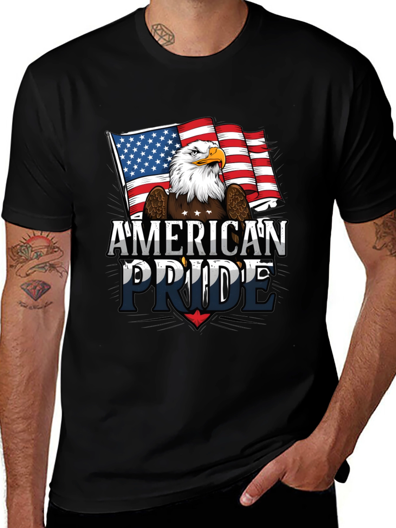 American Pride Eagle Graphic Tee