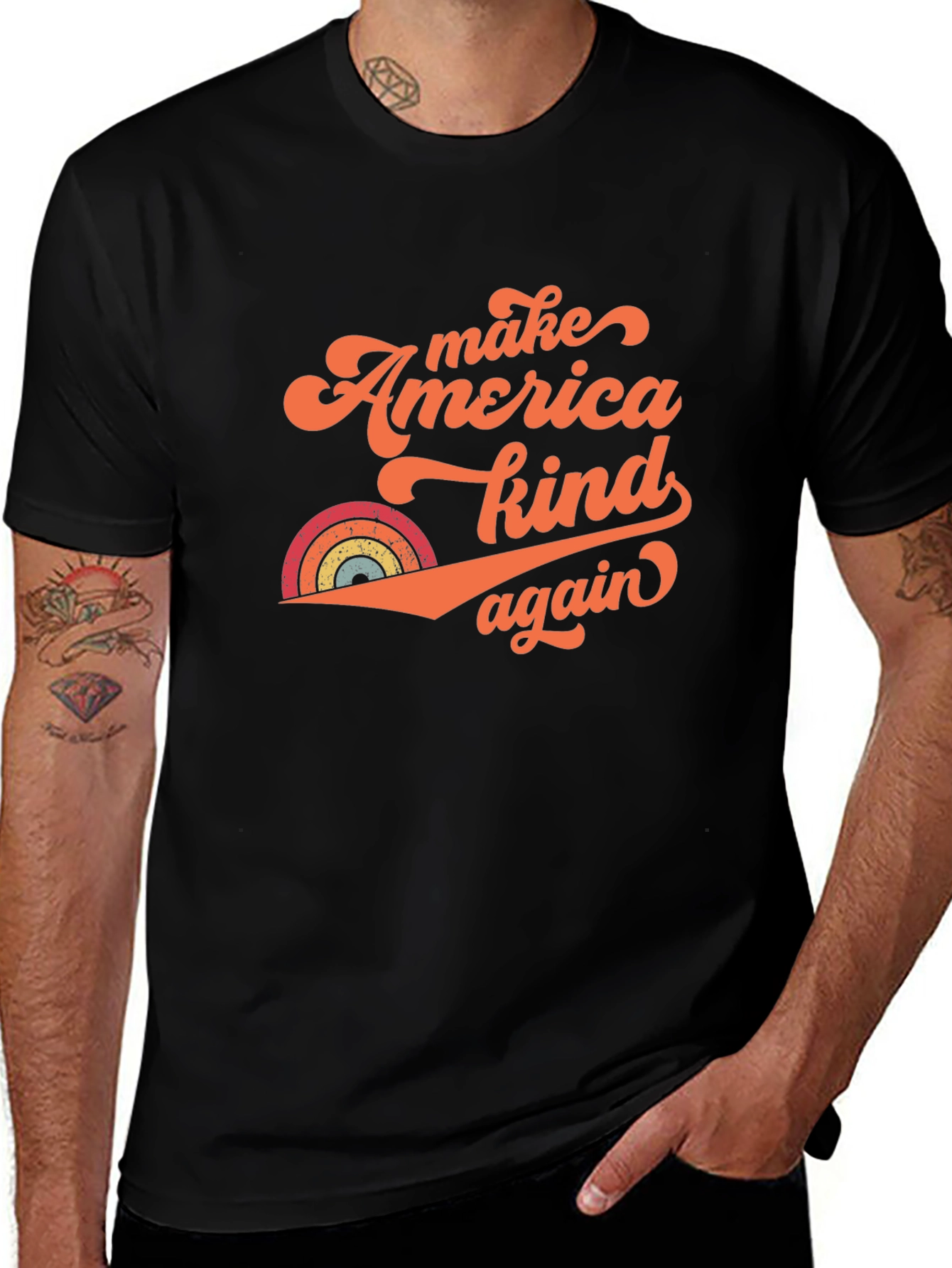 Variant 4 of Make America Kind Again Graphic Tee