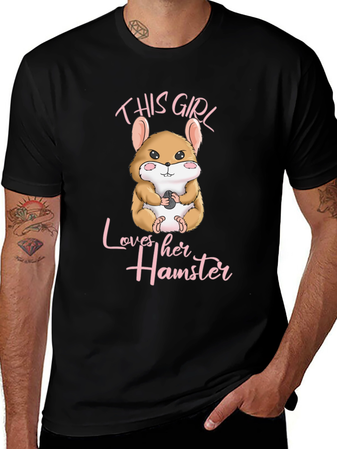 Variant 23 of Cute Hamster Lover T-Shirt