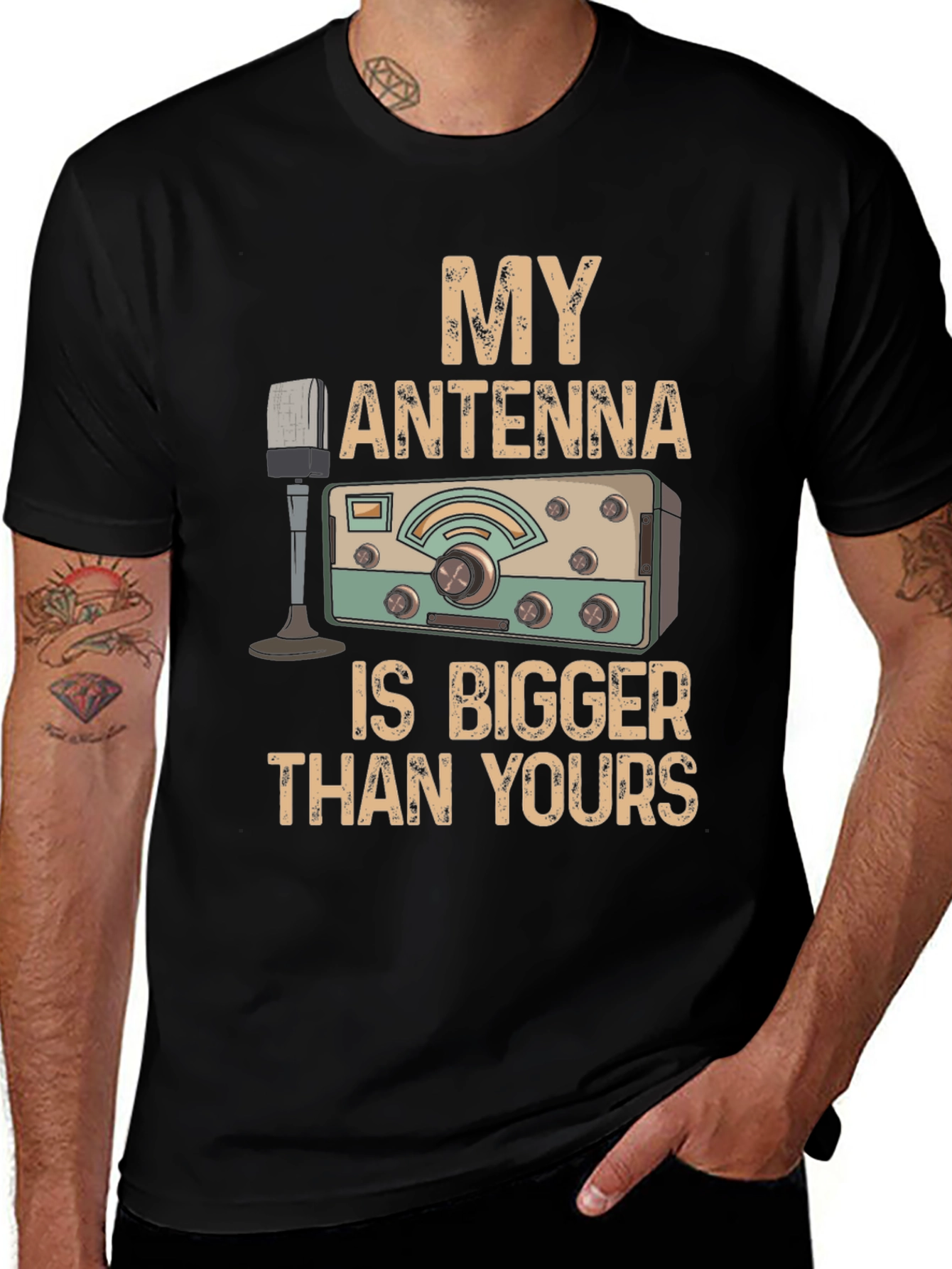 Variant 27 of My Antenna Is Bigger T-Shirt