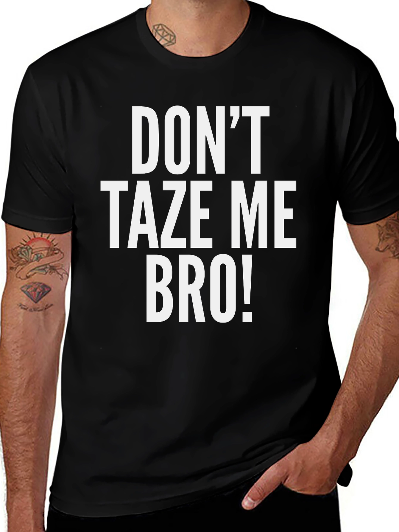 Variant 15 of Don't Taze Me Bro! Graphic Tee