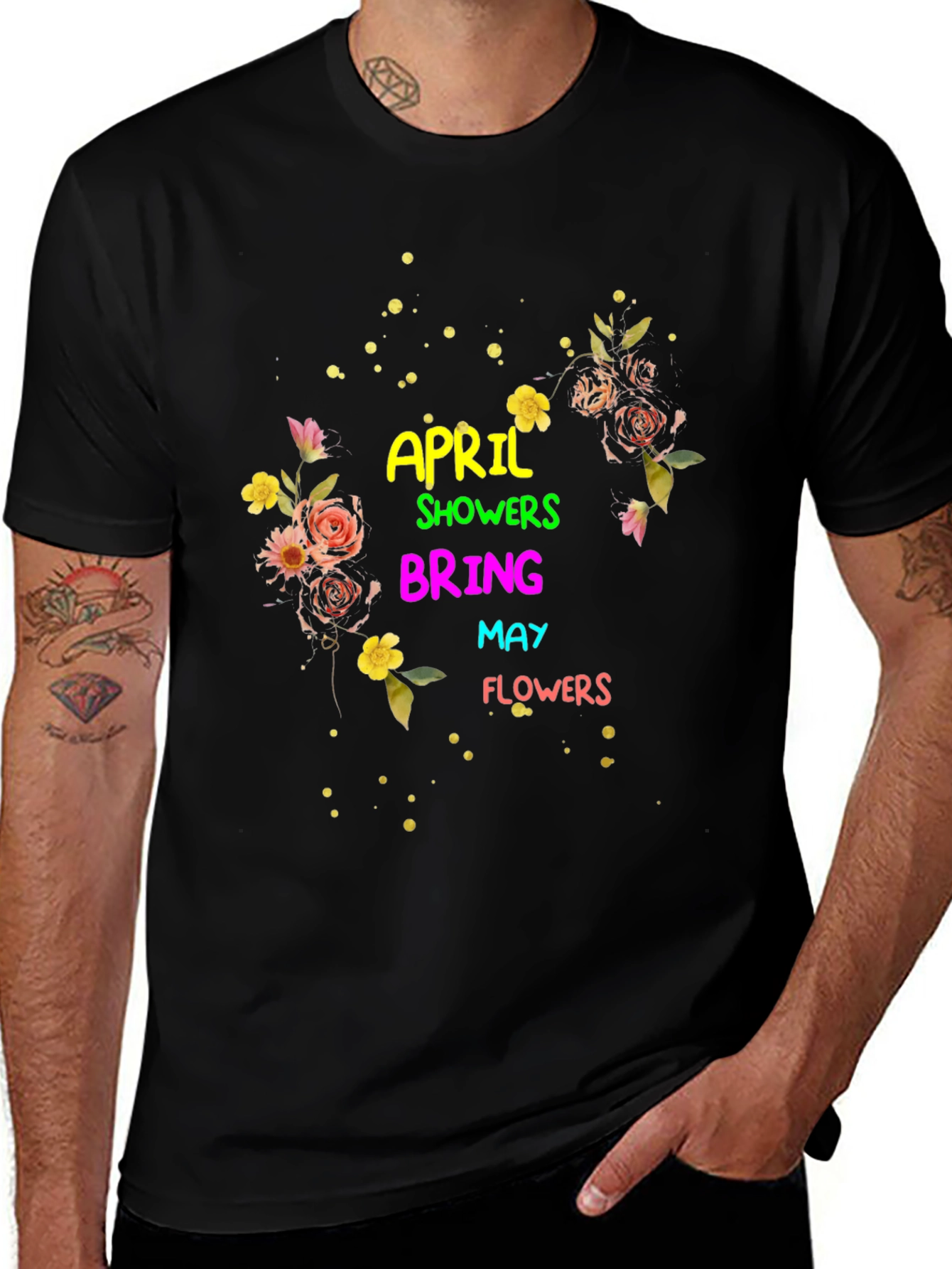 Variant 25 of April Showers Bring May Flowers T-Shirt