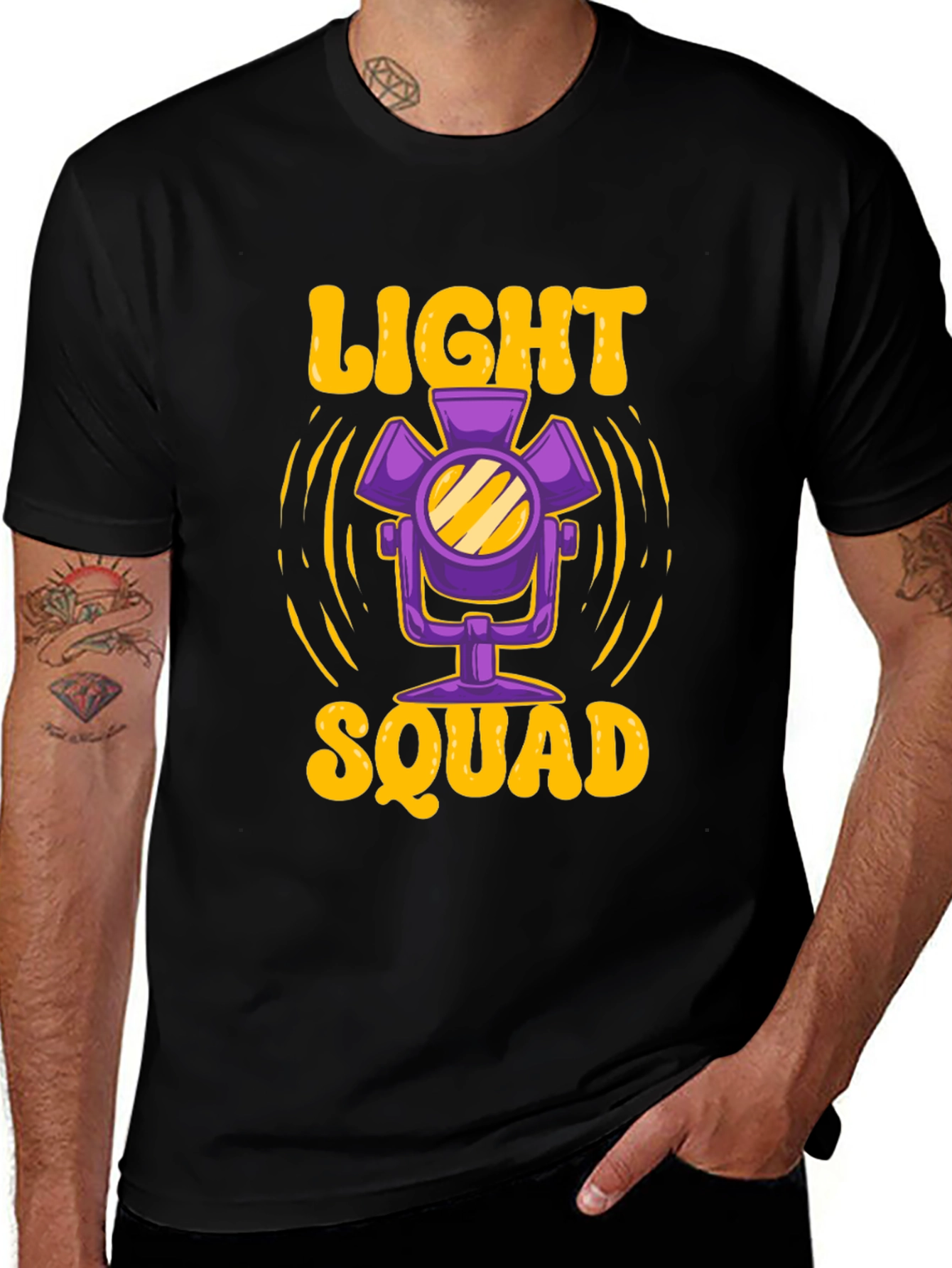 Variant 25 of Light Squad Graphic T-Shirt