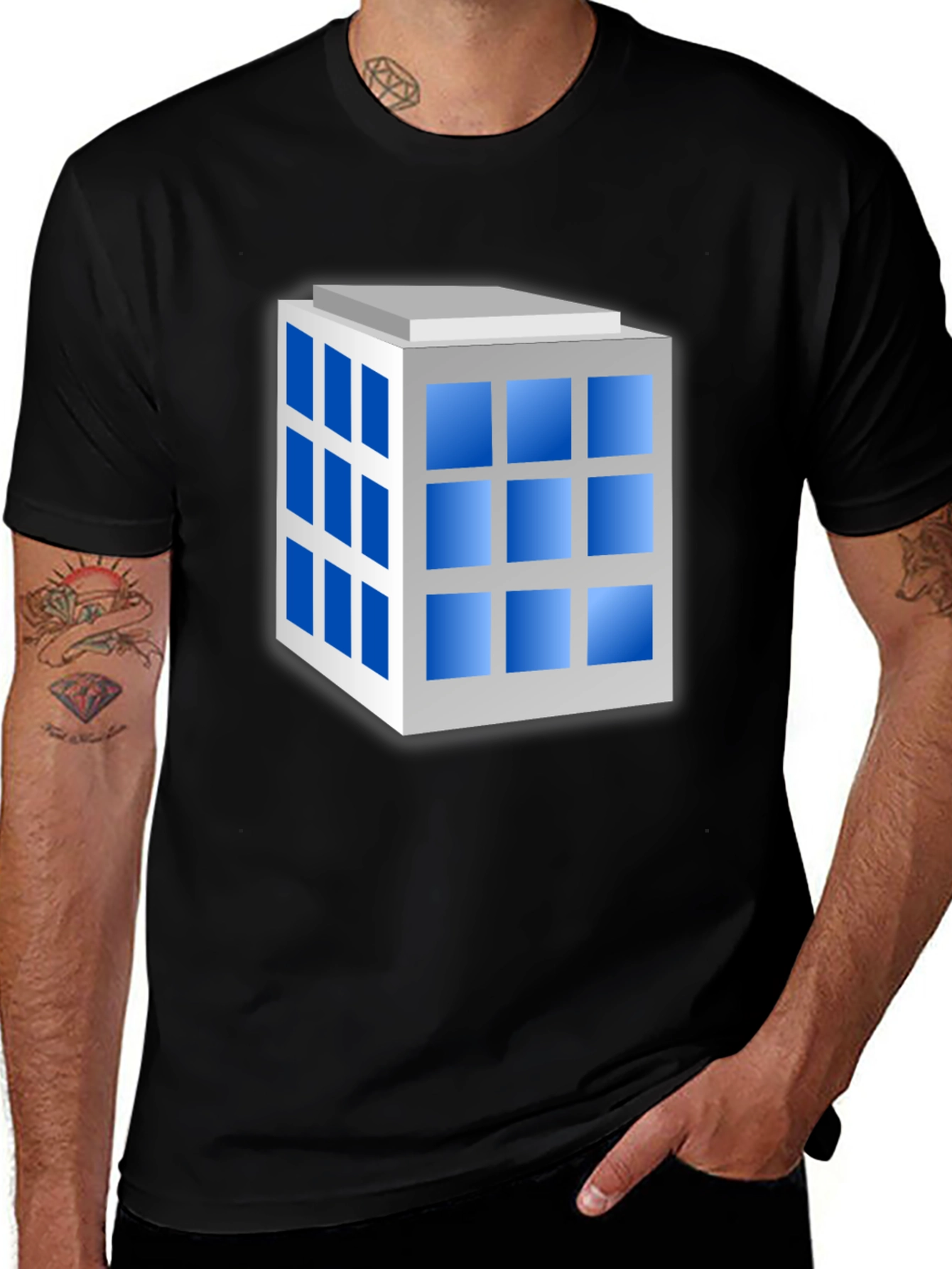 Variant 11 of Urban Building Block T-Shirt