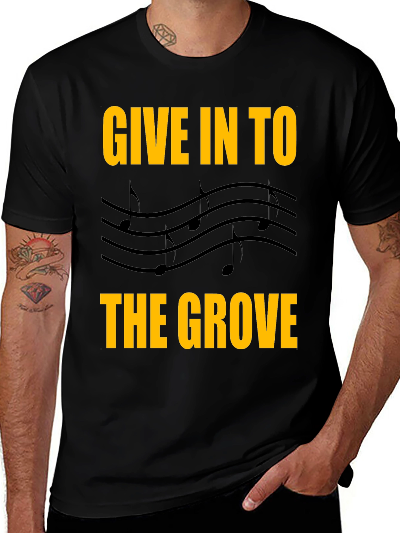 Variant 25 of Give In To The Groove T-Shirt