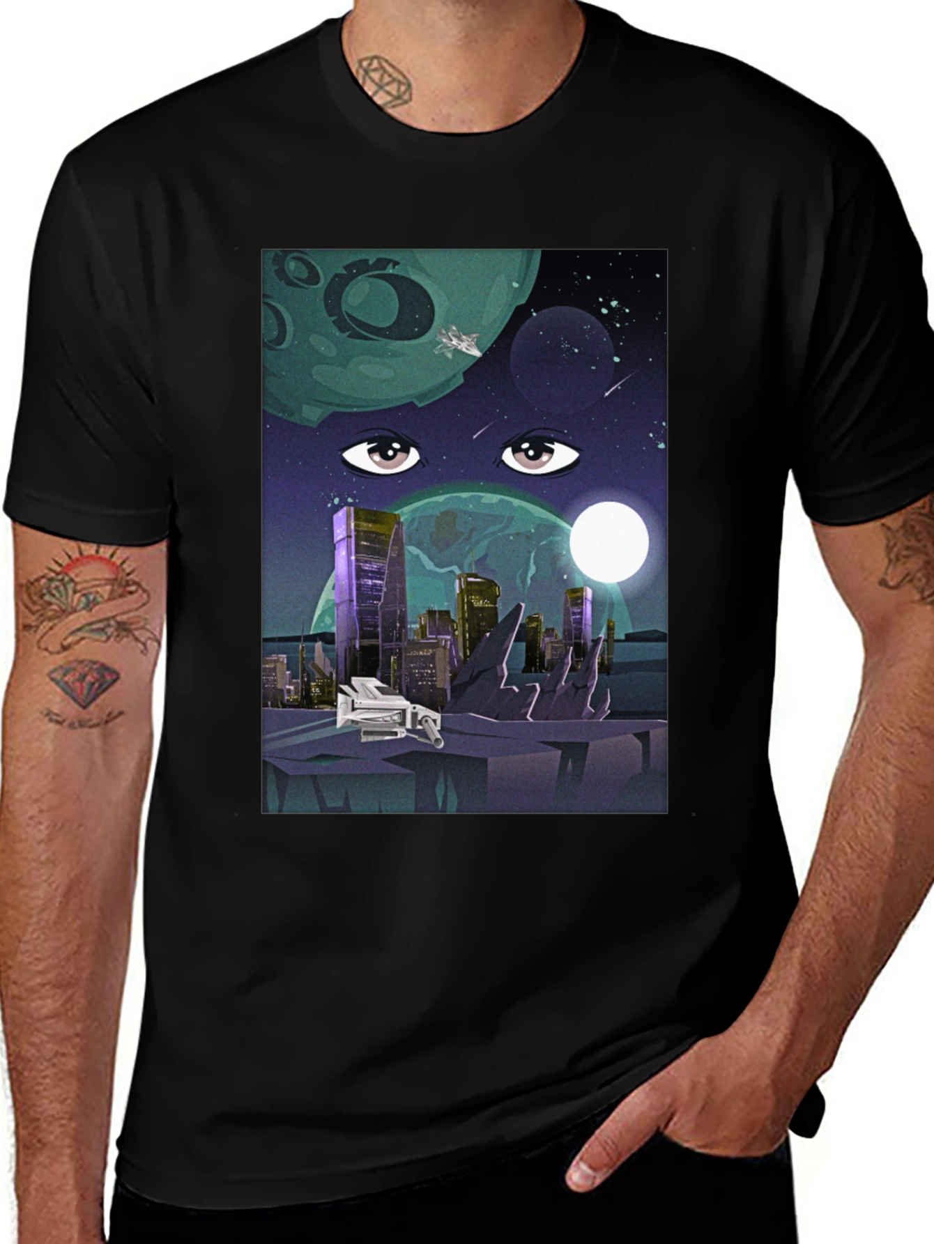 Variant 15 of Sci-Fi Vision T-Shirt