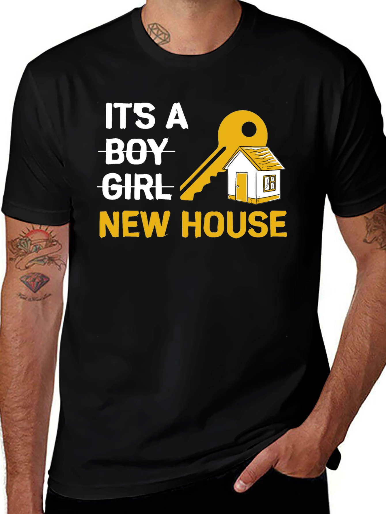 Variant 13 of New Homeowner Key T-Shirt