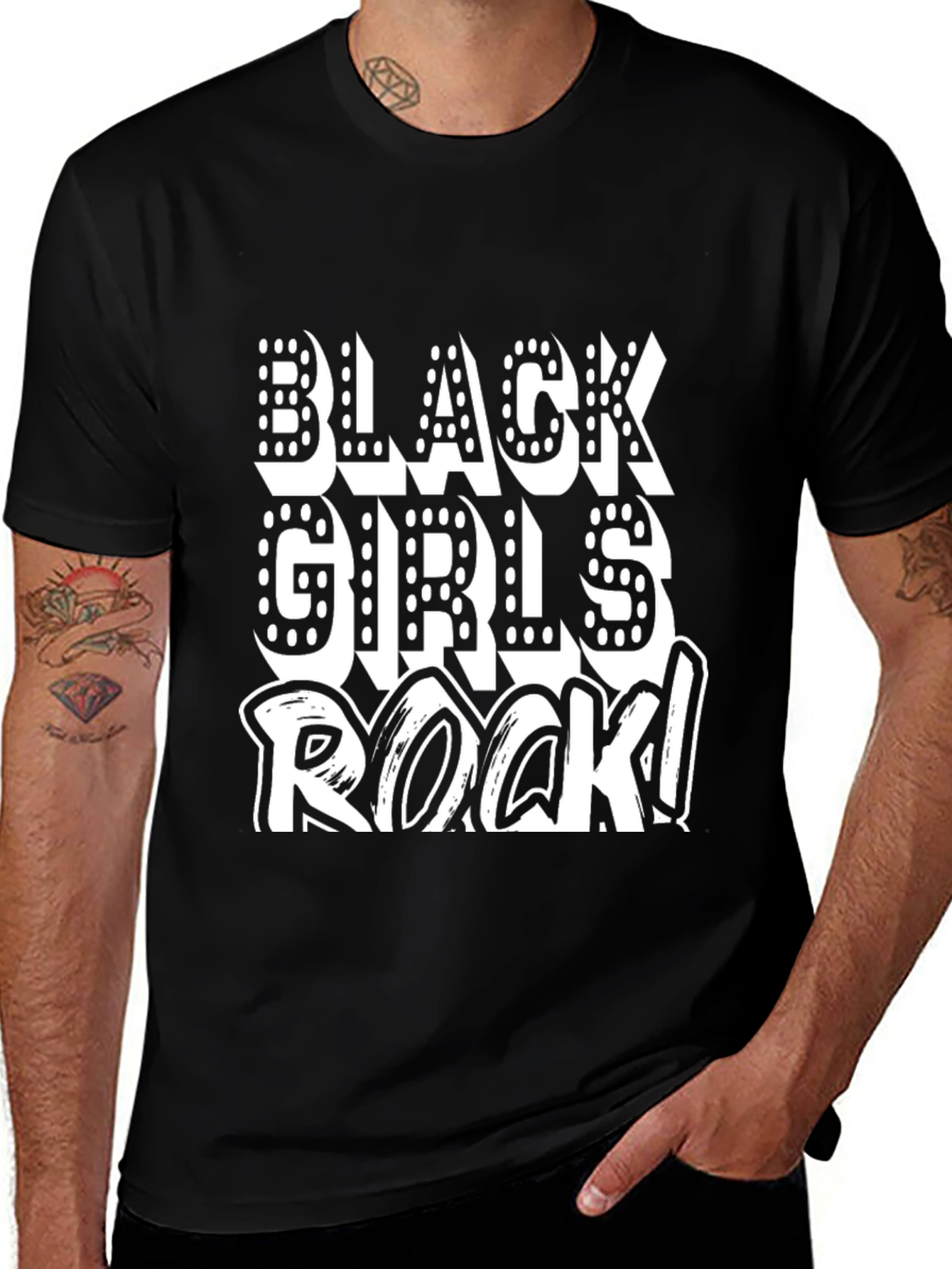 Variant 9 of Black Girls Rock Graphic T-Shirt