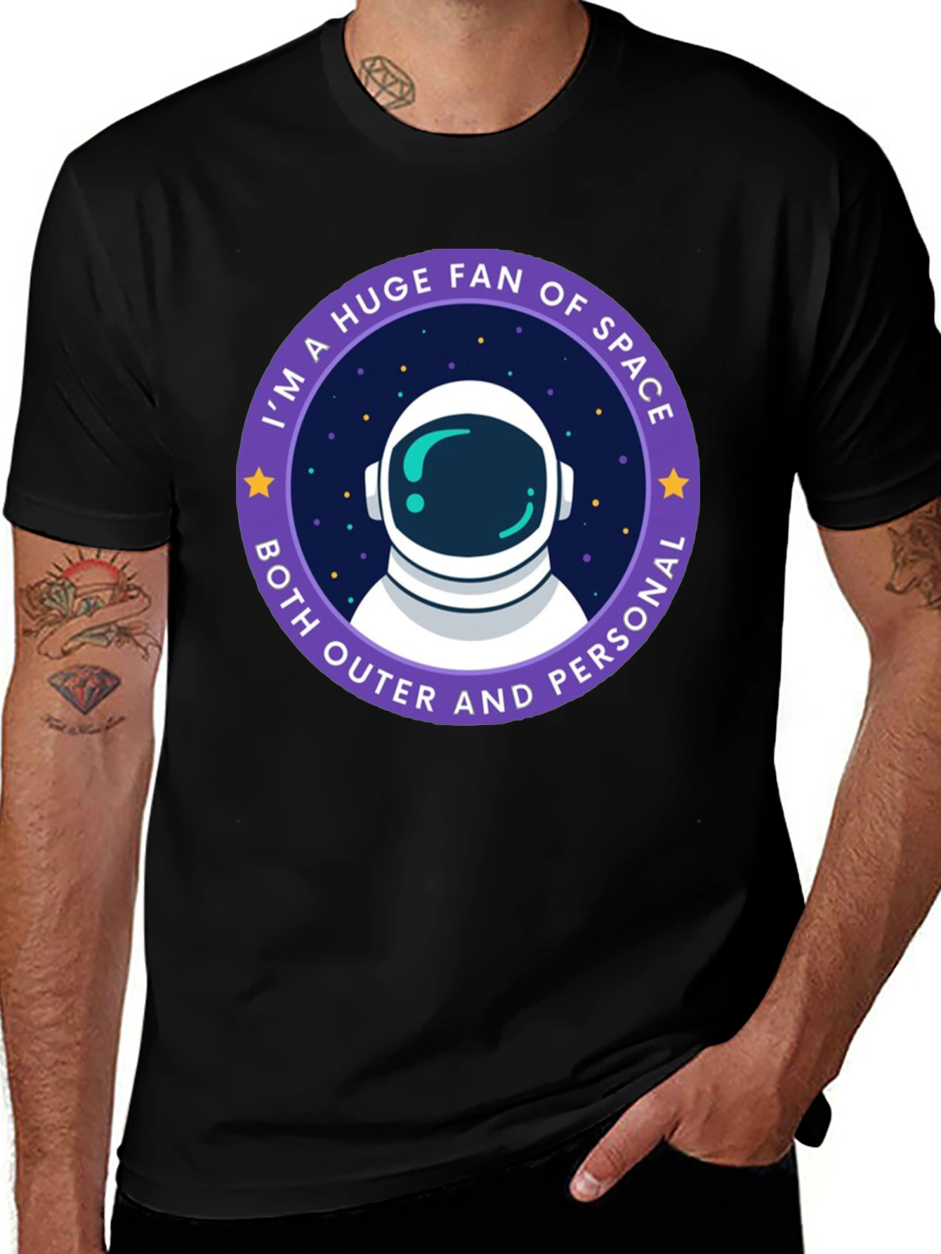 Variant 13 of Space Fan T-Shirt - Outer and Personal