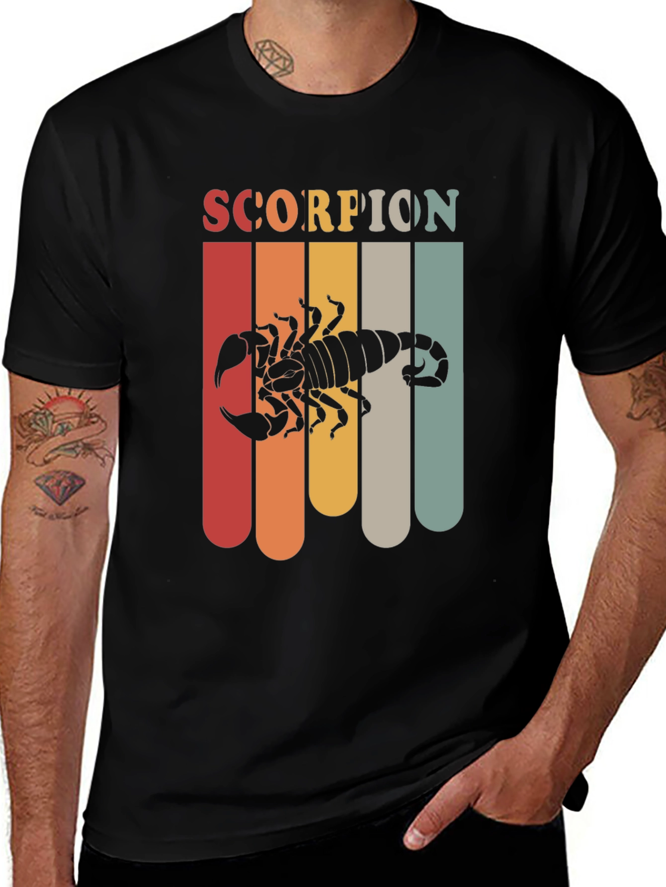 Variant 15 of Vintage Scorpion Graphic Tee - Retro Style