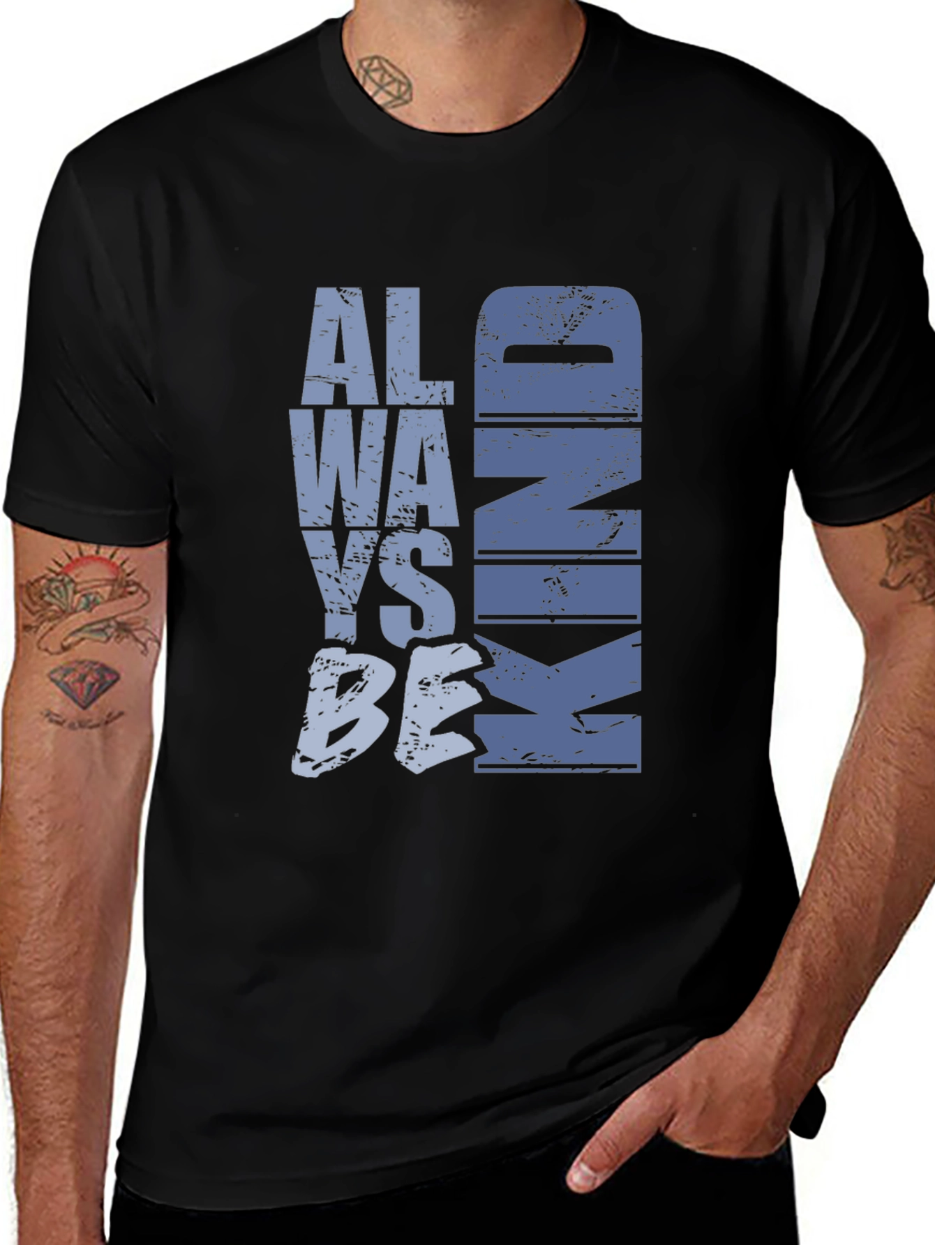 Variant 12 of Always Be Kind Graphic Tee - Stylish Comfort