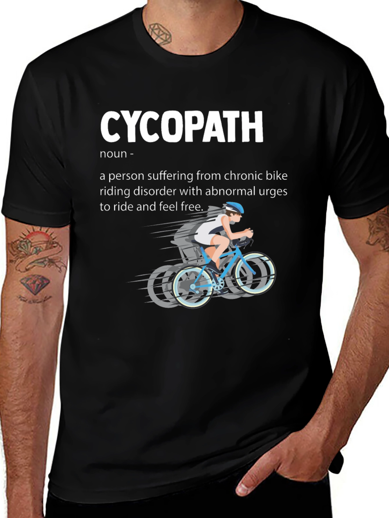 Variant 10 of CycoPath Definition T-Shirt - Funny Biker Tee
