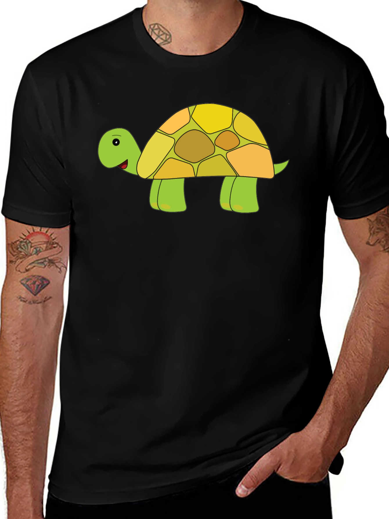 Variant 5 of Turtle Graphic Tee - Cute Animal T-Shirt