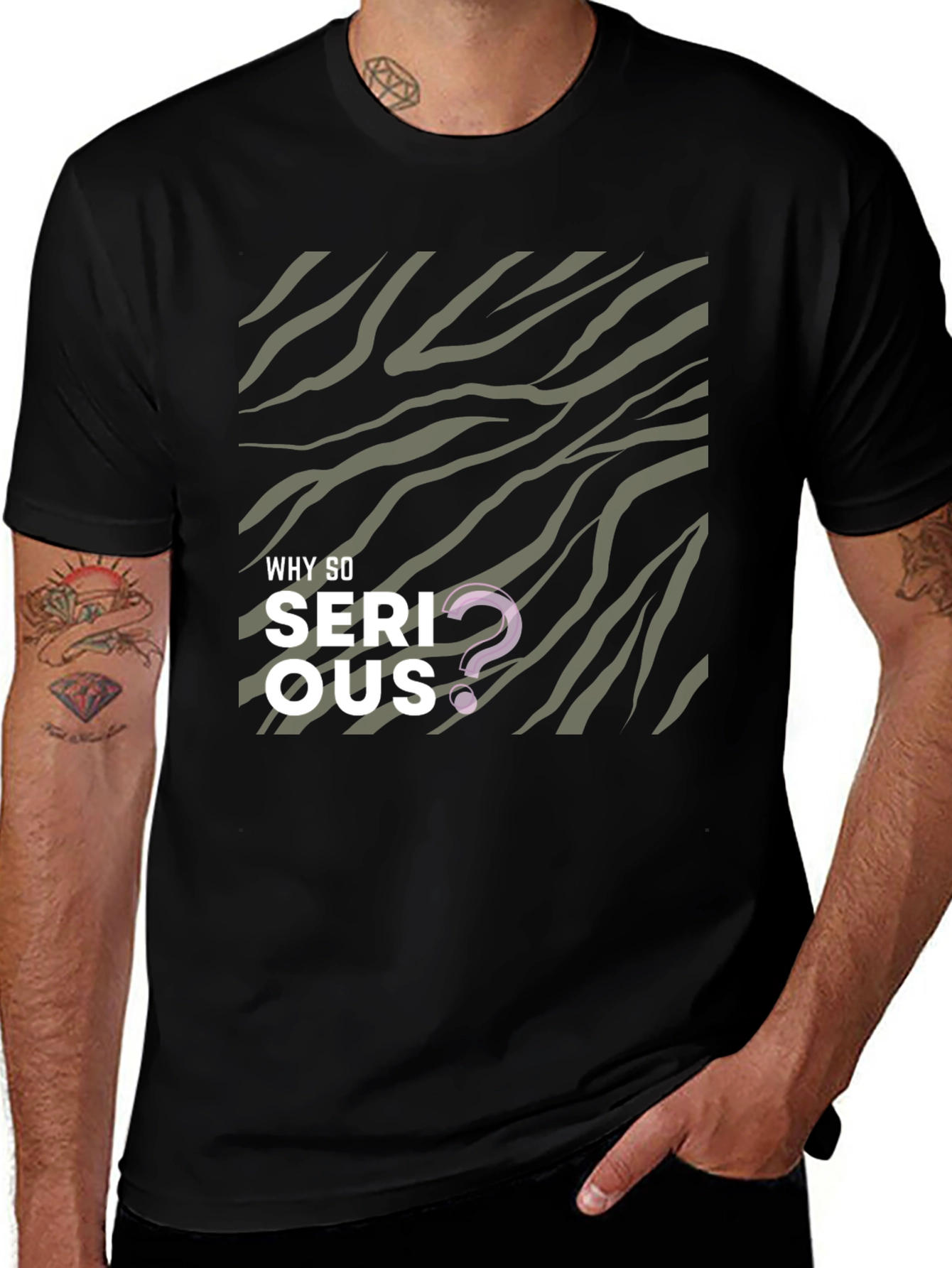 Variant 28 of Why So Serious? Graphic Tee