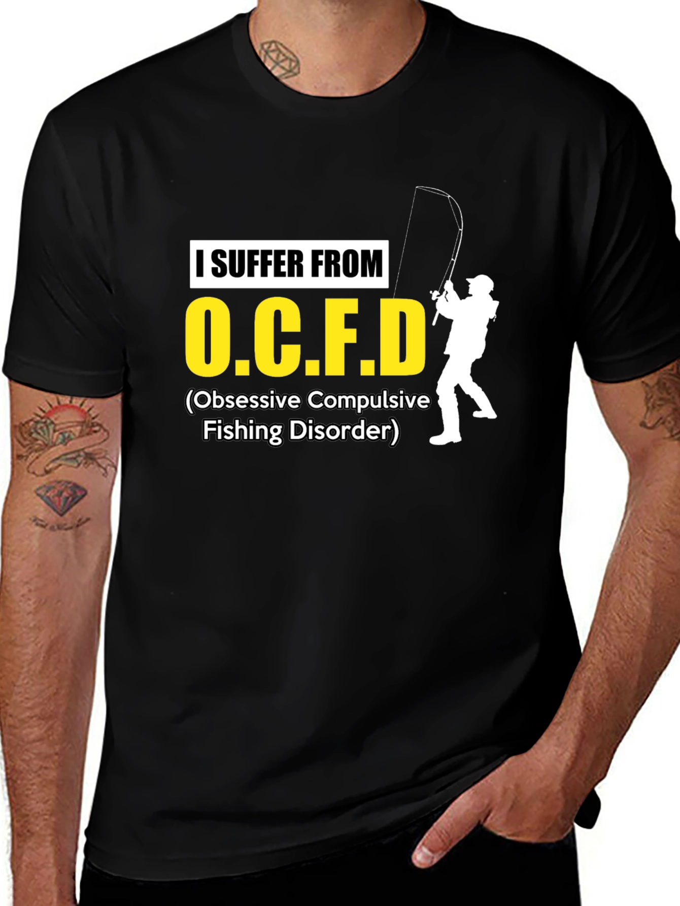 Obsessive Compulsive Fishing Disorder T-Shirt