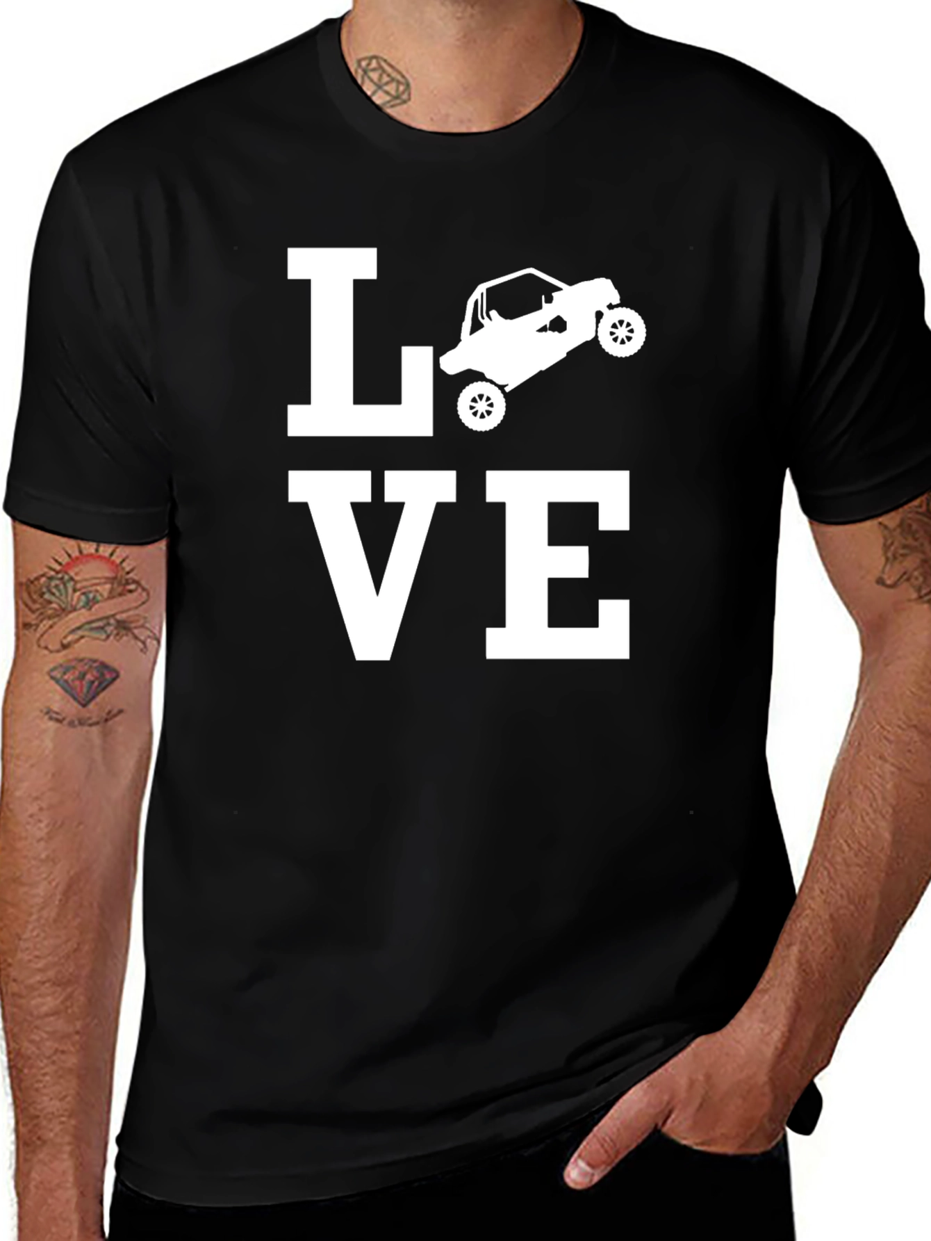 Love UTV Off Roading T-Shirt - Black