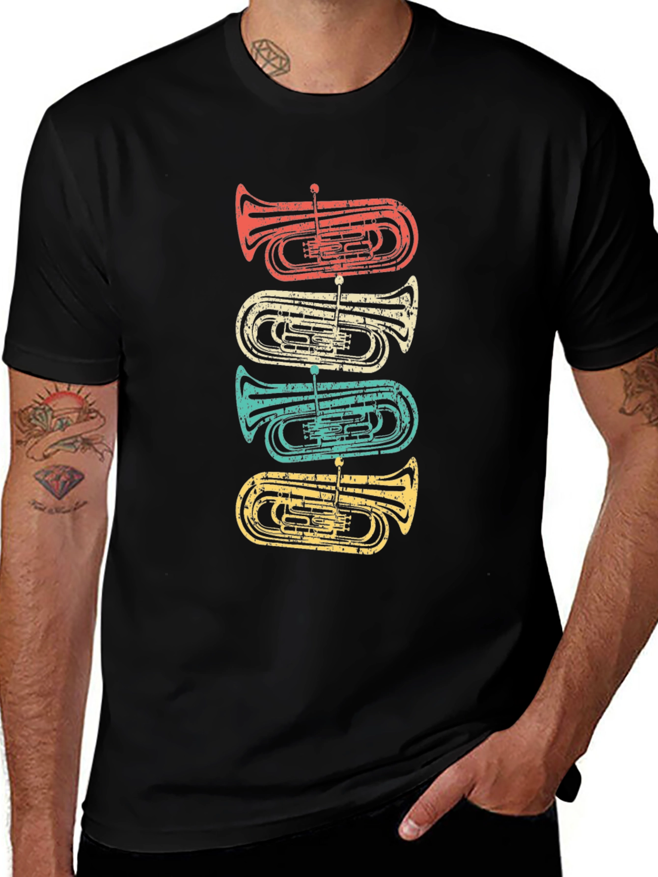 Retro Tuba T-Shirt