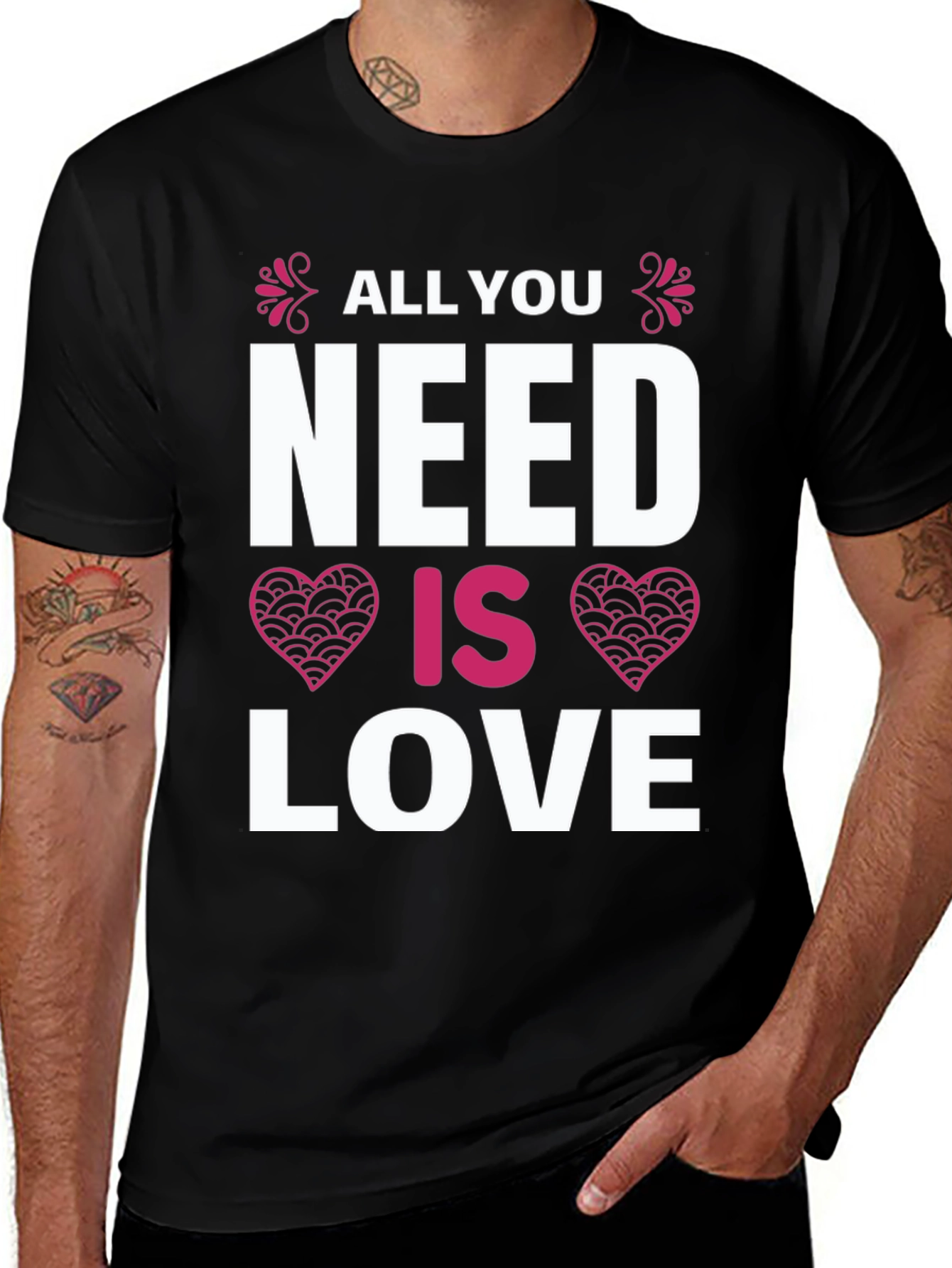 Variant 24 of All You Need Is Love T-Shirt